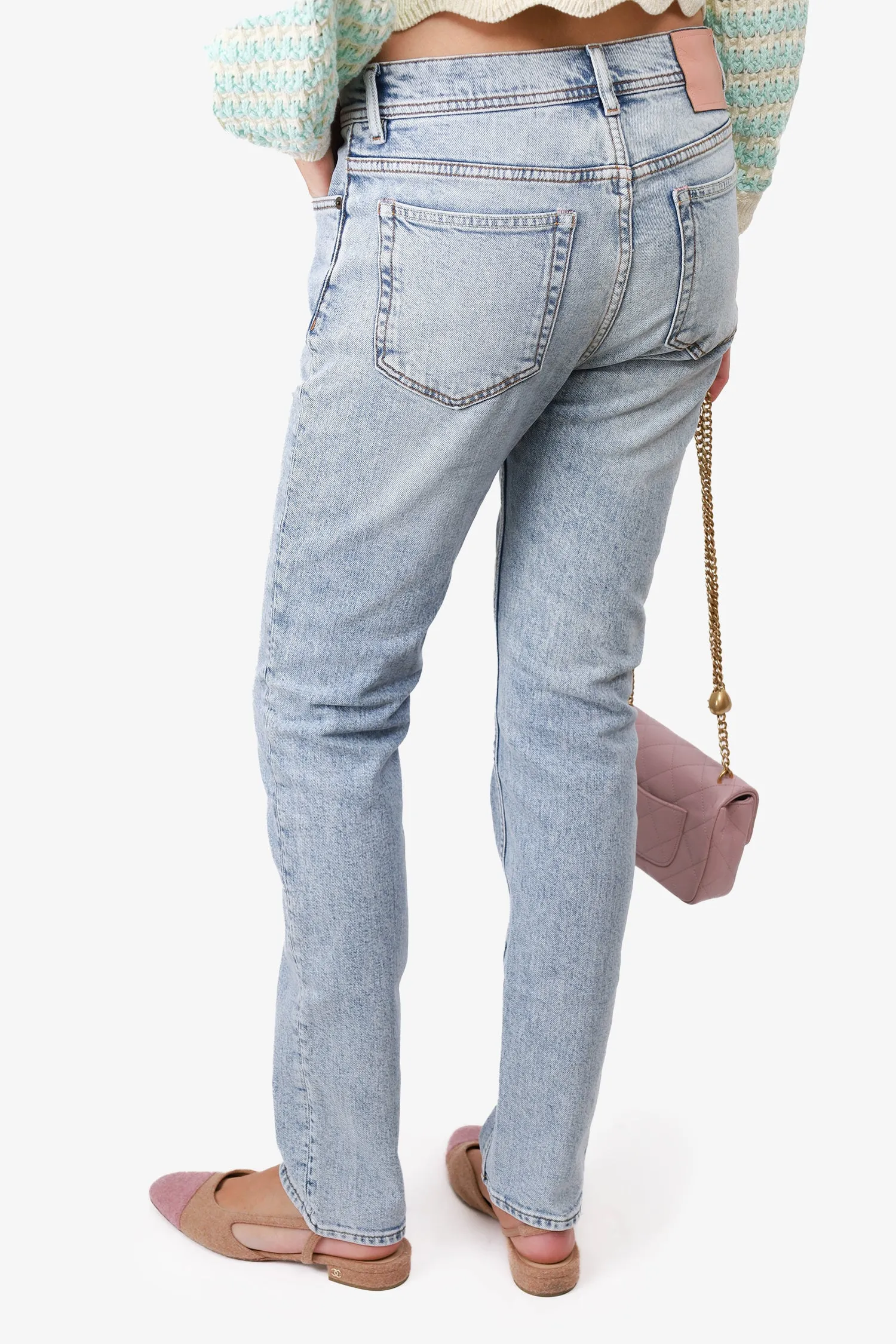 Acne Studios Blue 'North Marble Wash' Jeans Size 30