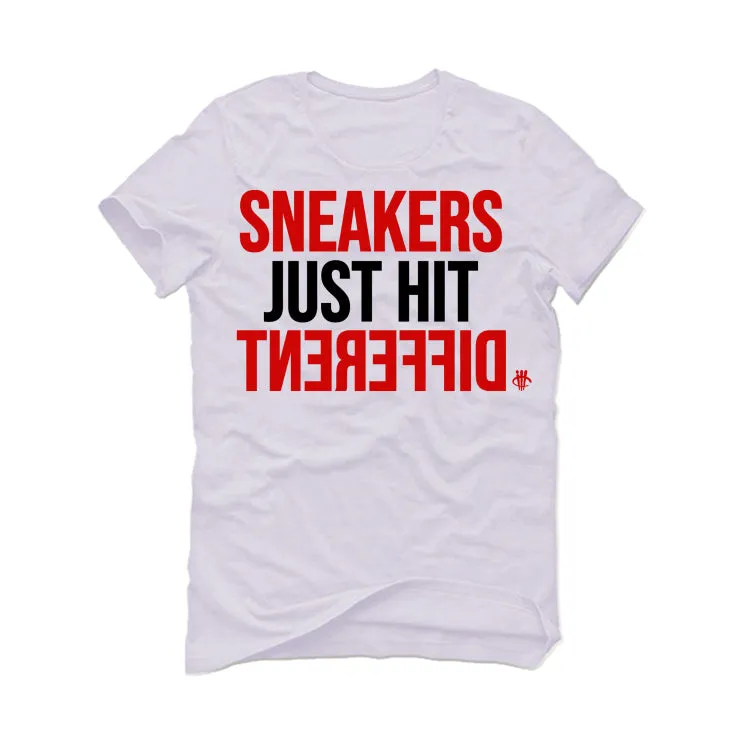 Air Jordan 3 “Fire Red” OG White T-Shirt (SNEAKERS HIT DIFFERENT)