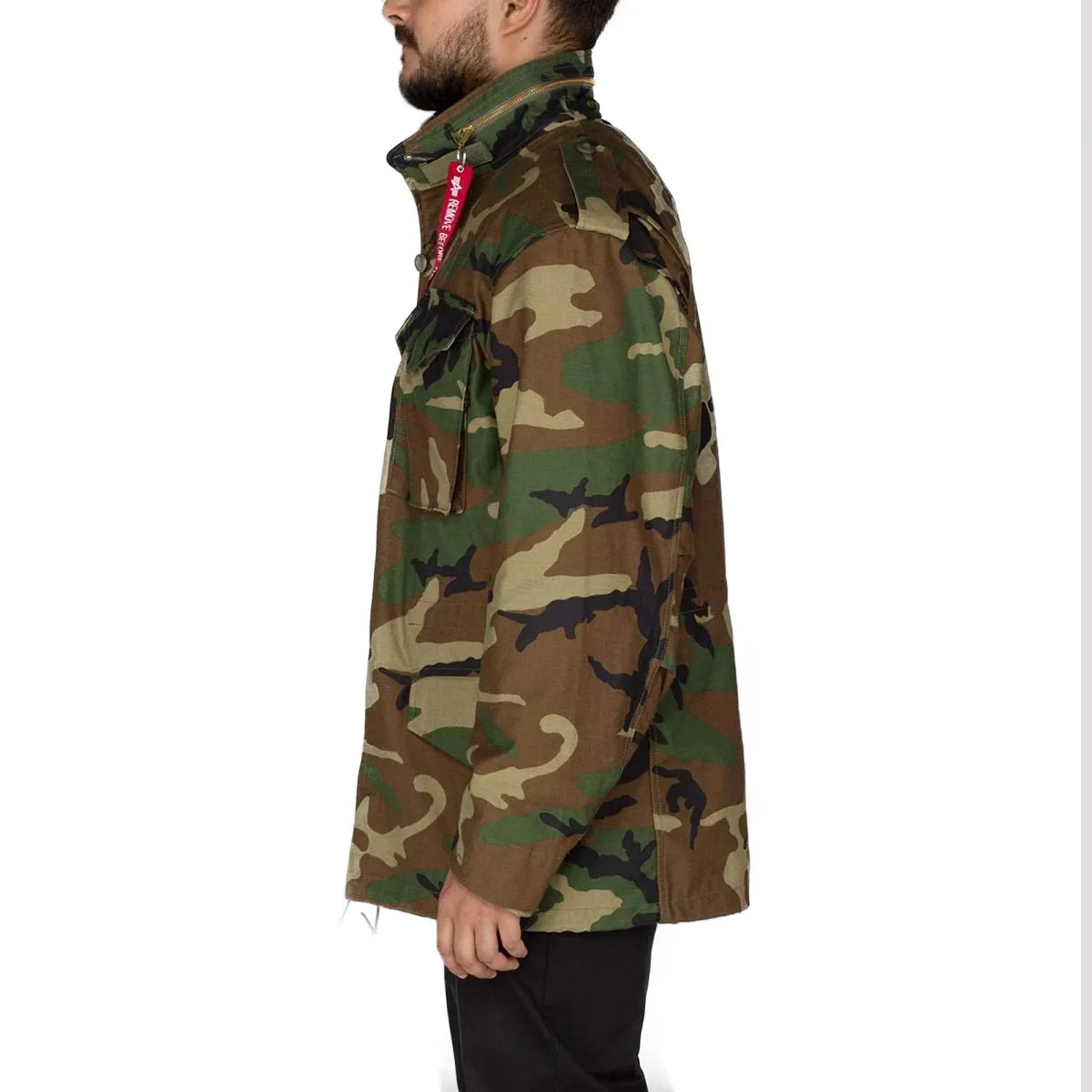 Alpha Industries M-65 Field Jacket Woodland Camo