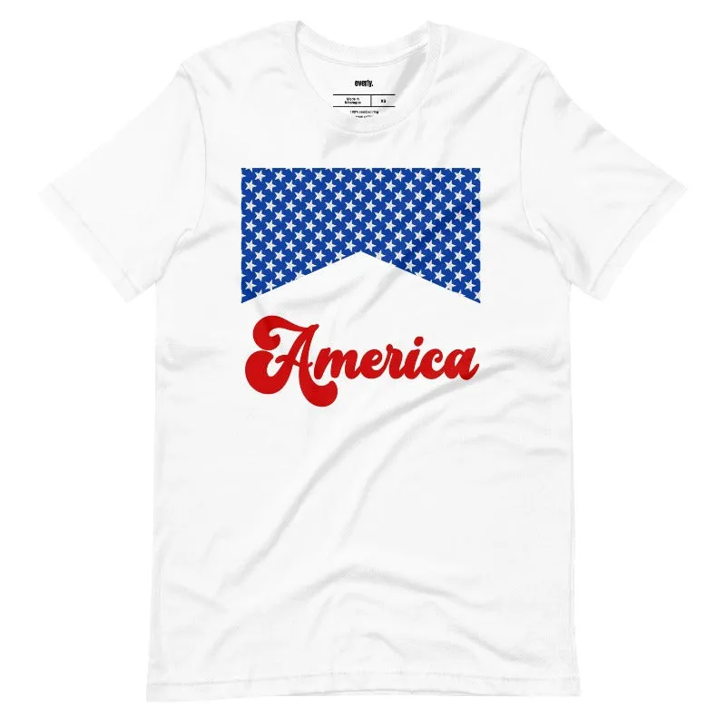 America Stars Design PNG Download