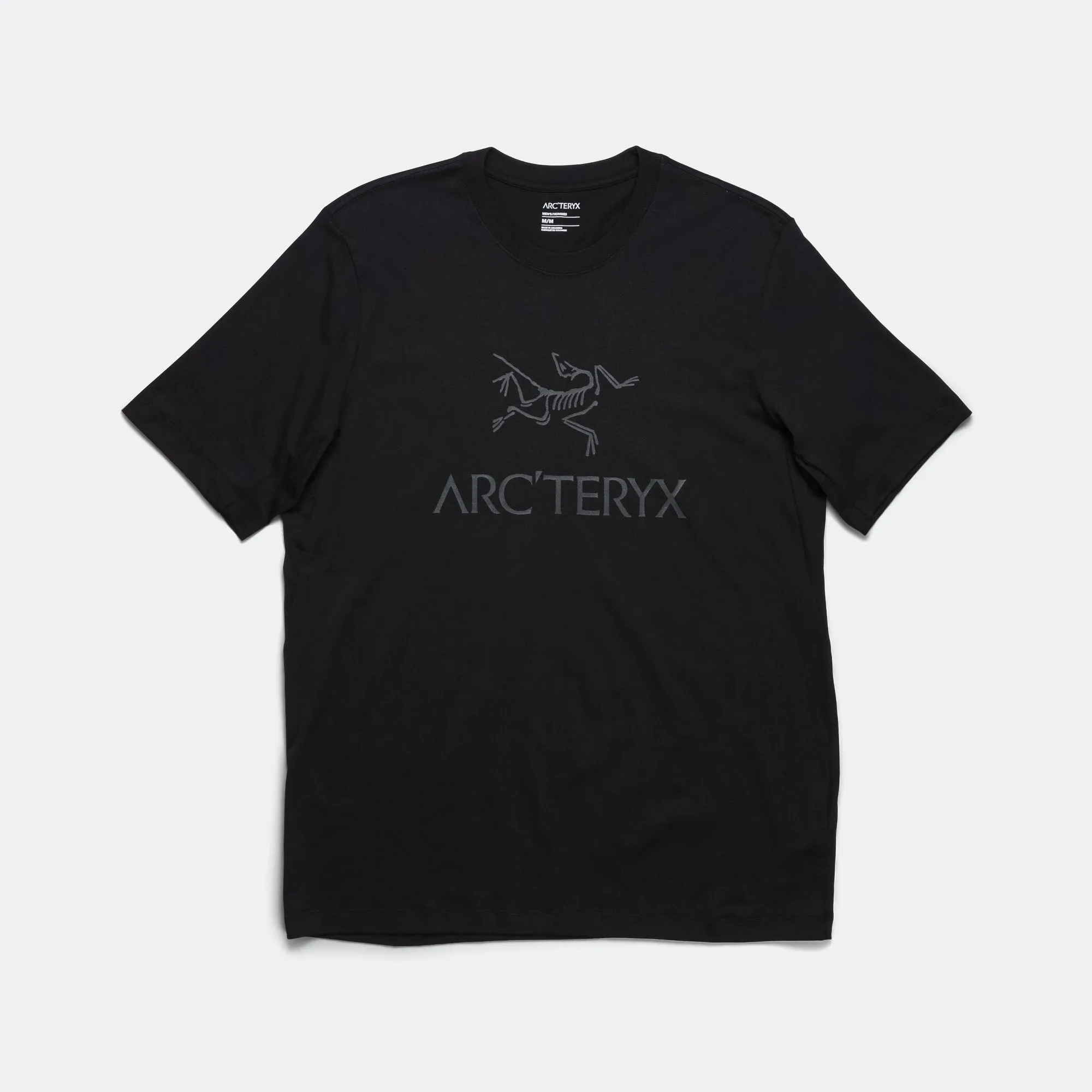 Arc'Word Logo SS T-Shirt - Black