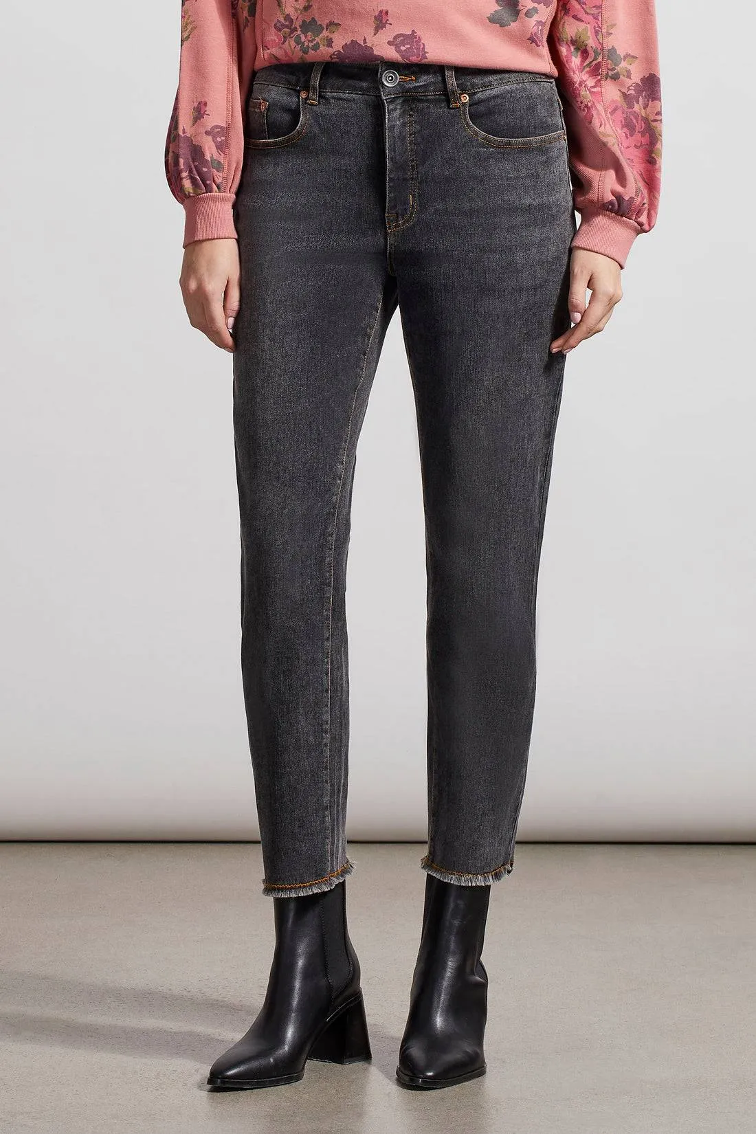 Audrey GF Straight Ankle Jean