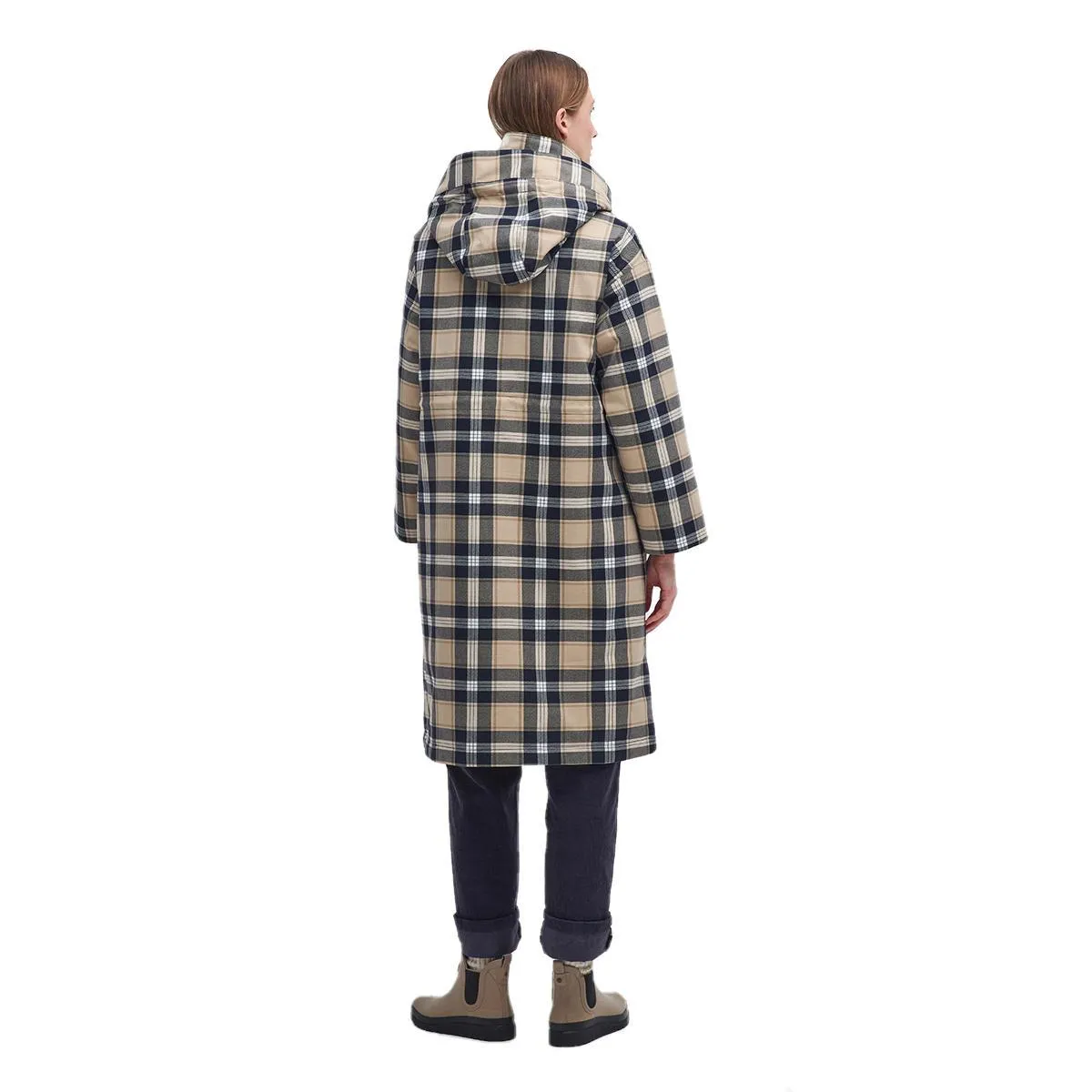 Barbour Women's Iris Tartan Waterproof Jacket