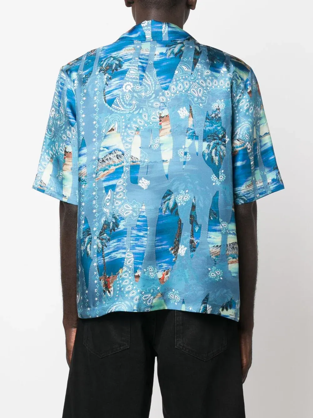 Bleach Bandana Bowling Shirt