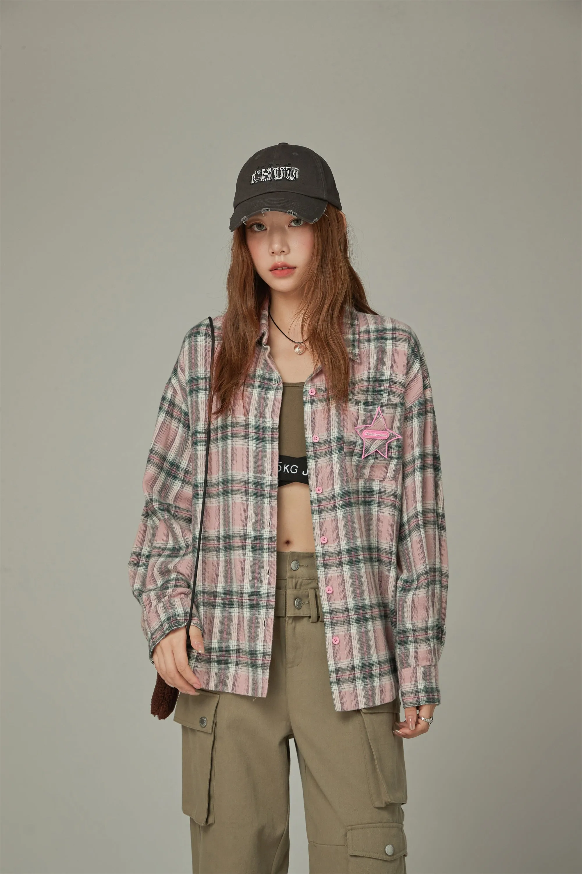 Boxy Check Shirt