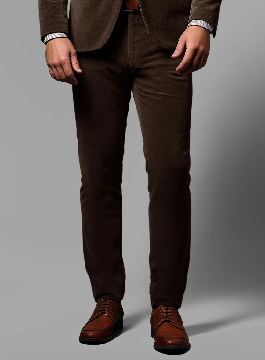 Brown Velvet Pants