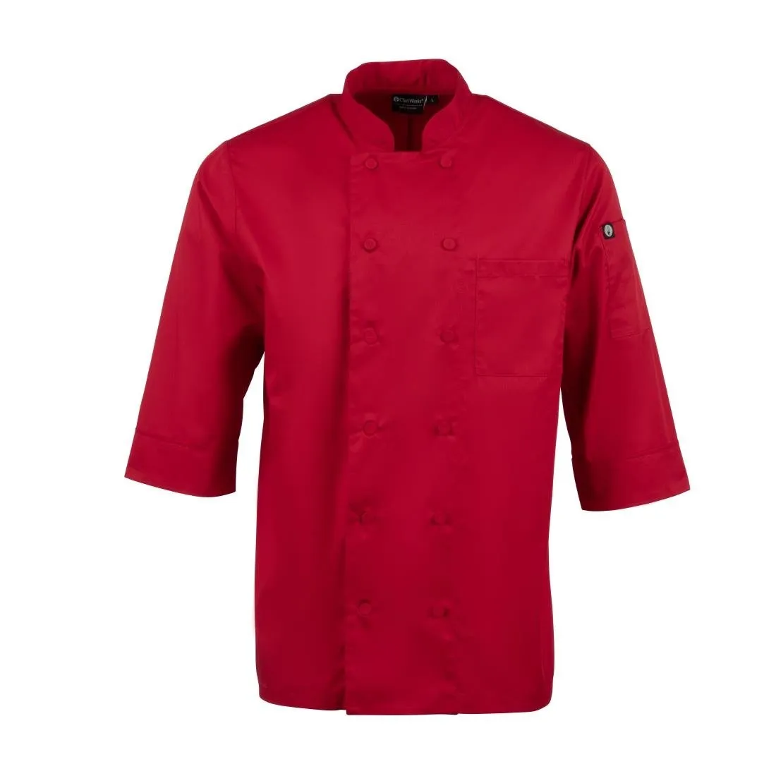 Chef Works Unisex Jacket Red M - B106-M