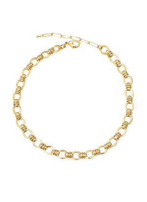 Cher Chunky Gold Chain Necklace