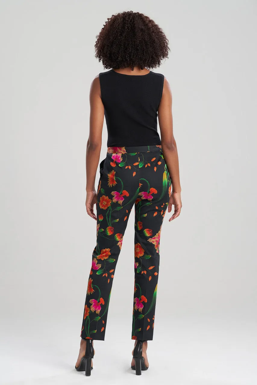 Chikayo-Cotton Sateen Pants