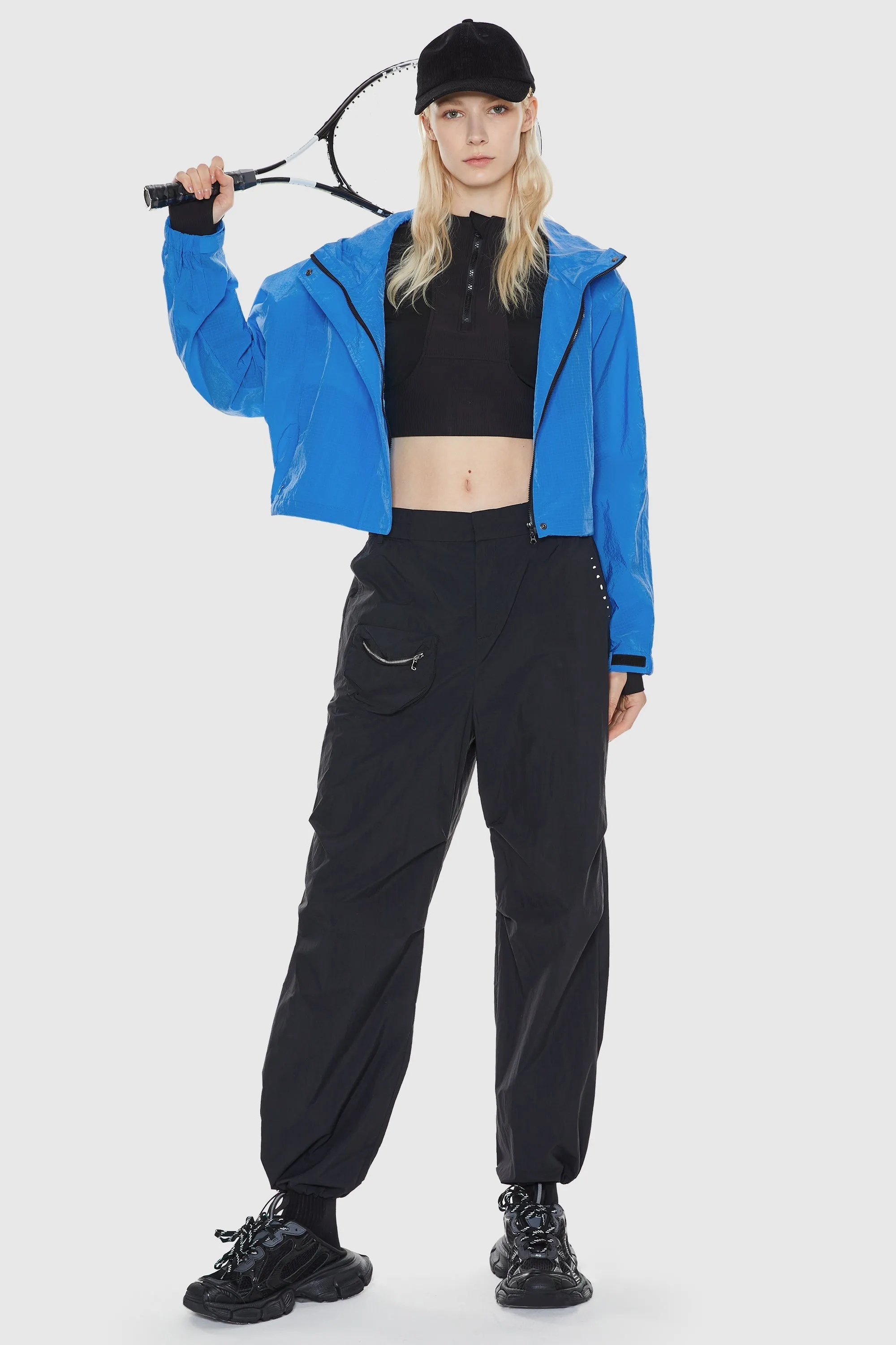 Cropped Lightweight Jacket