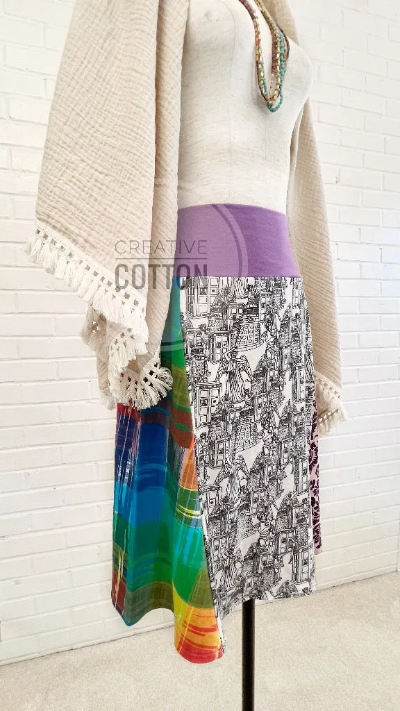 Dr Who Custom Funky Knit Skirt