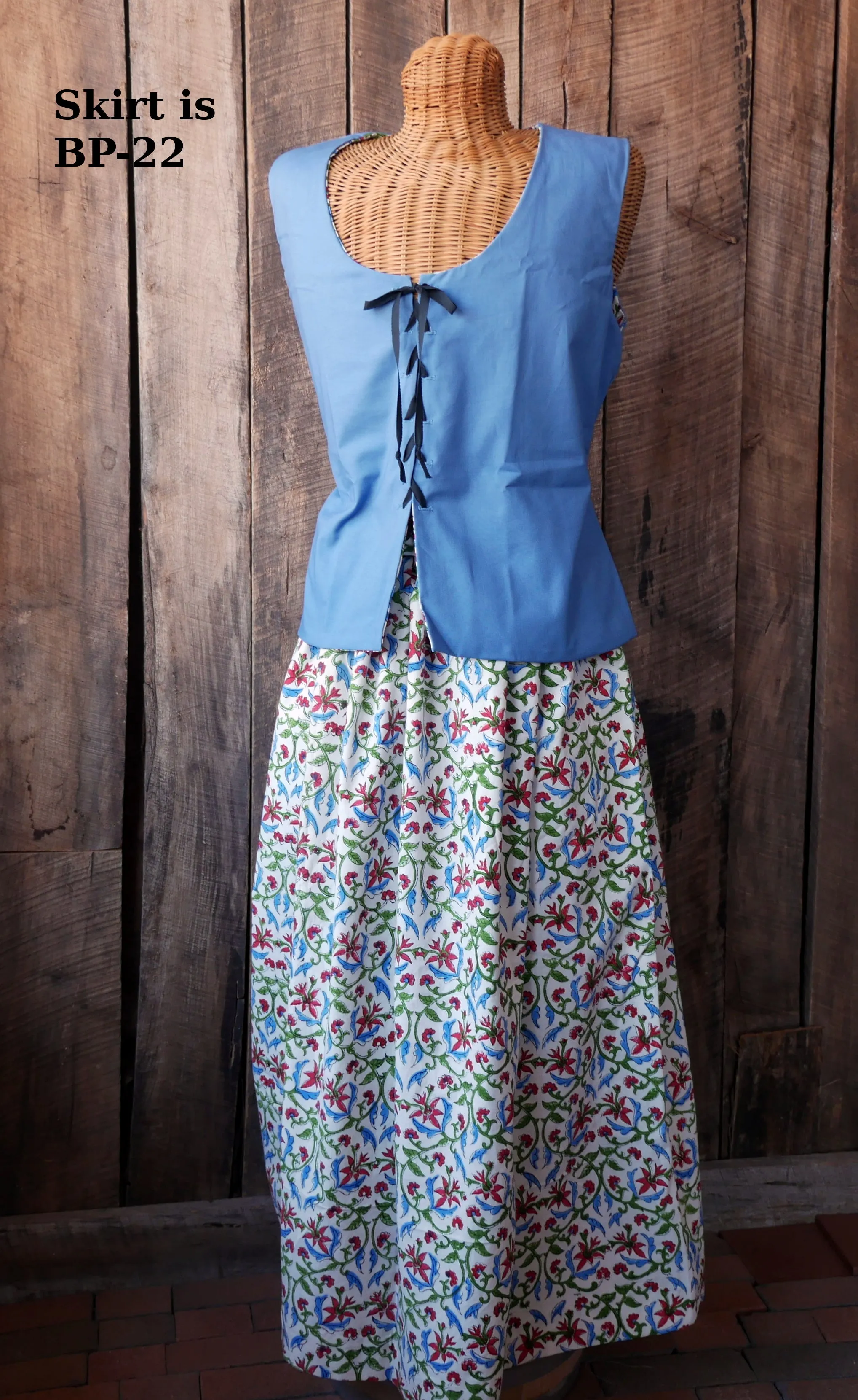 Drawstring Skirt - Printed