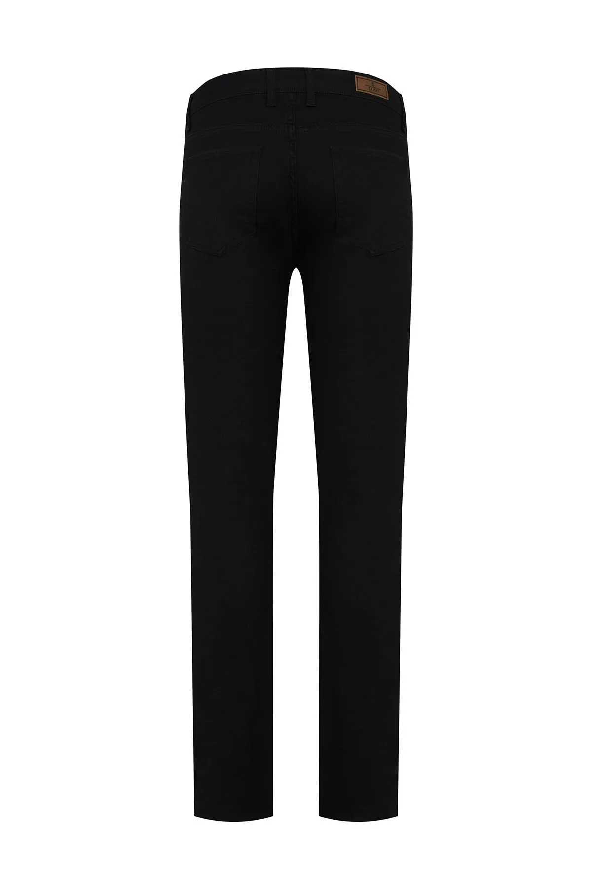 Dynamic Fit Low Waist Cotton Black Denim Jeans