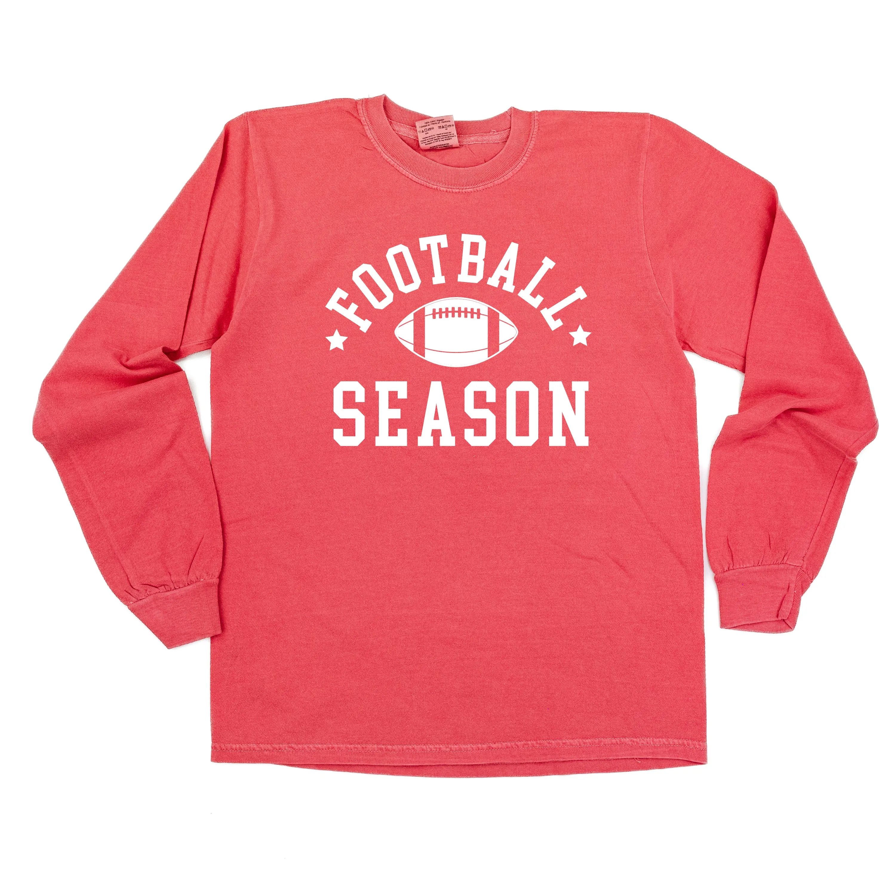 Football Season - LONG SLEEVE COMFORT COLORS TEE