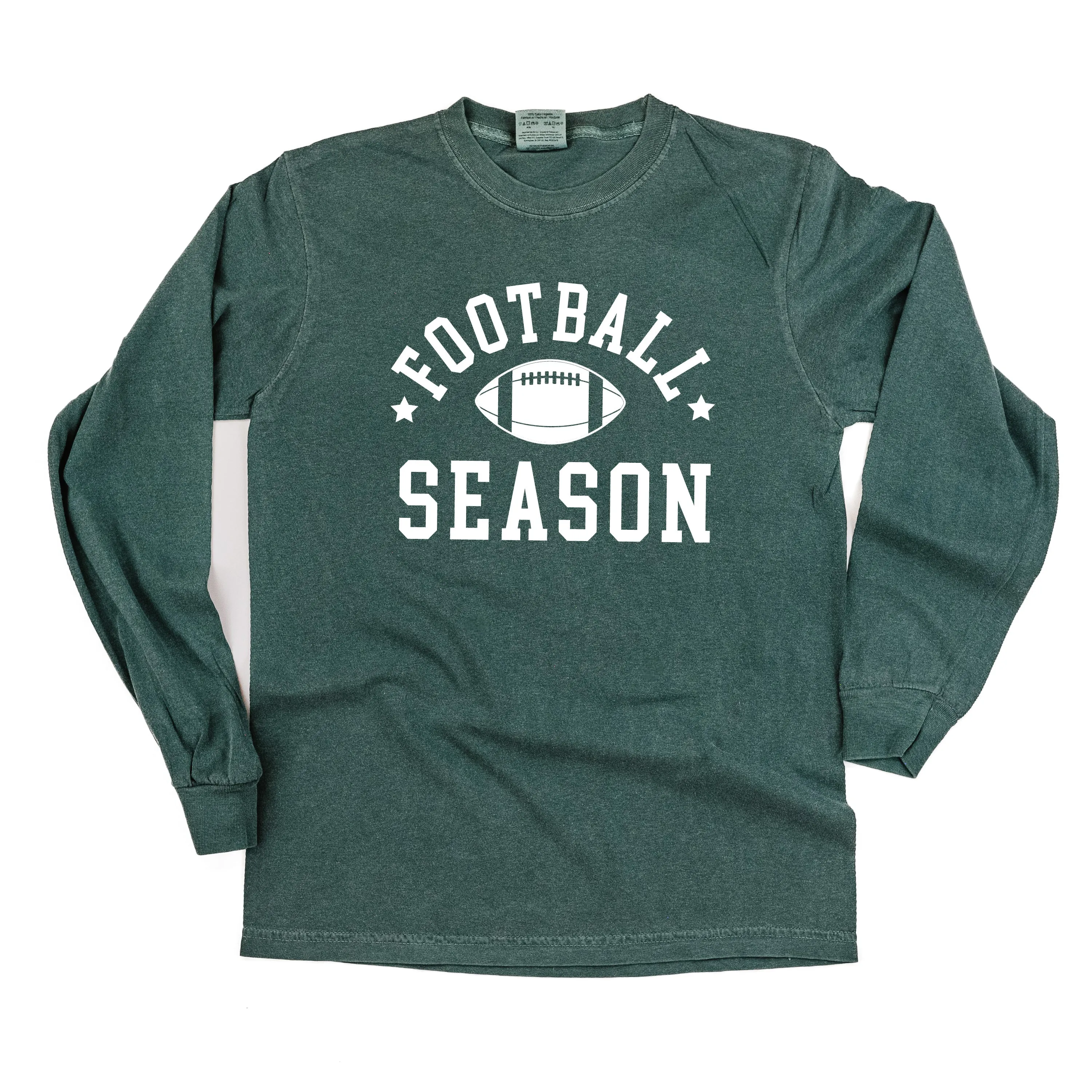 Football Season - LONG SLEEVE COMFORT COLORS TEE