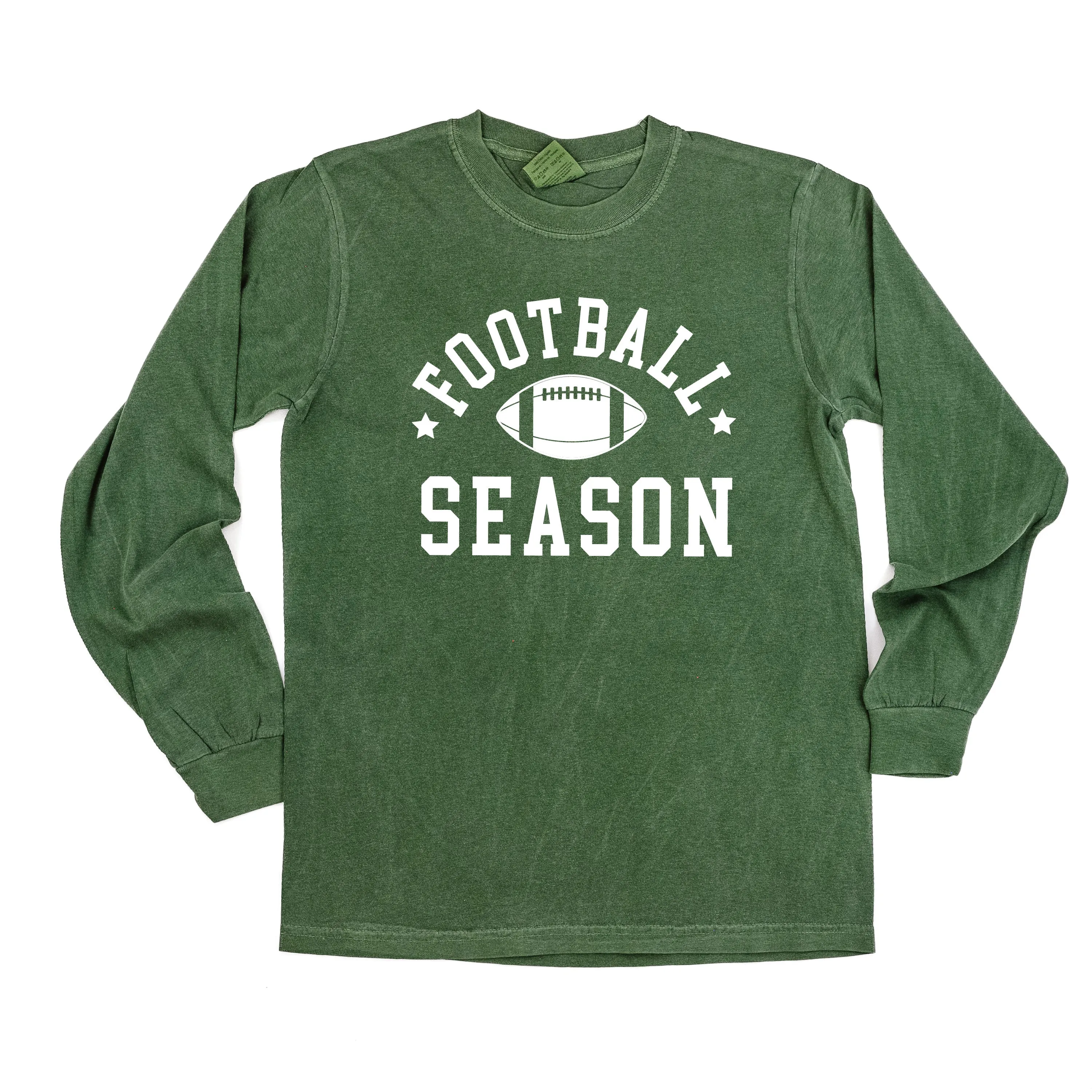 Football Season - LONG SLEEVE COMFORT COLORS TEE