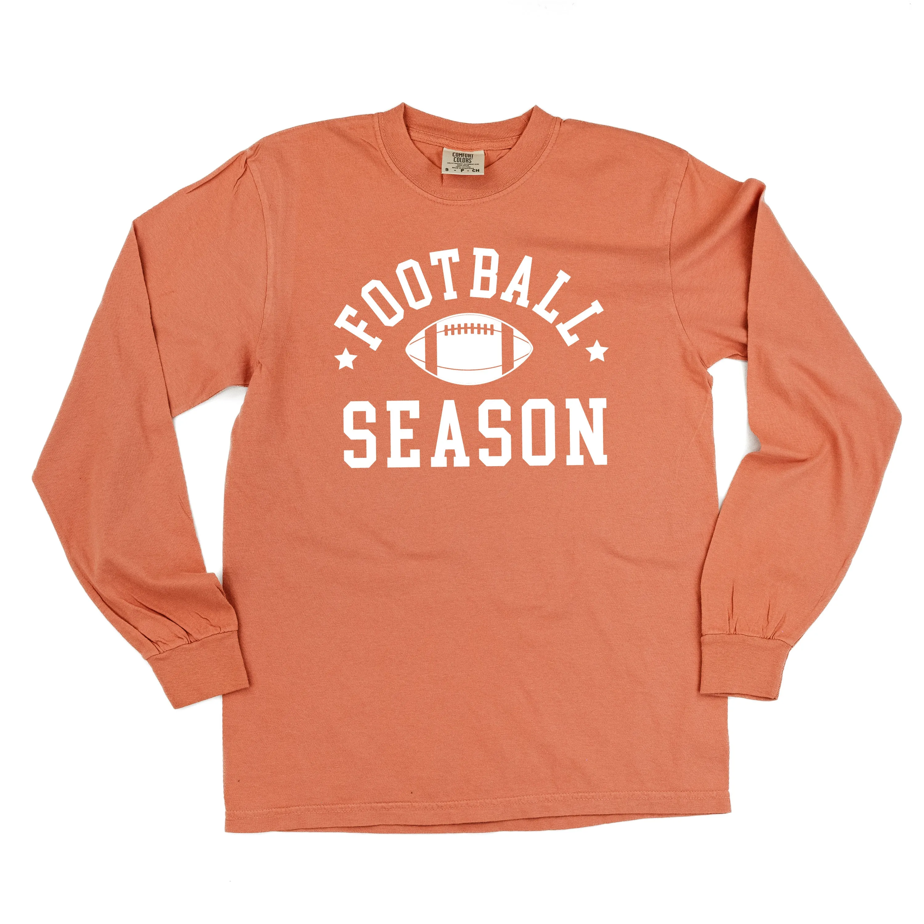 Football Season - LONG SLEEVE COMFORT COLORS TEE