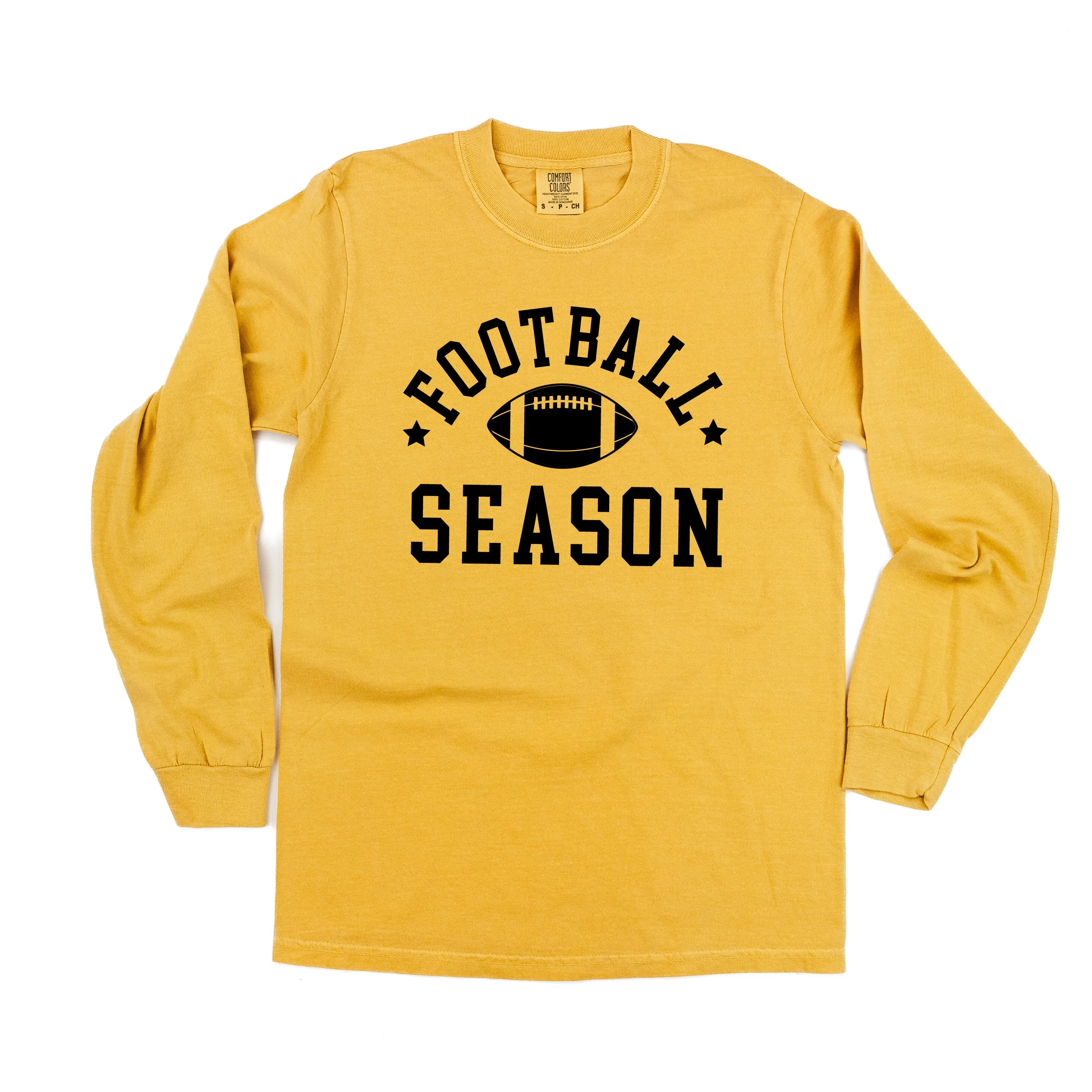 Football Season - LONG SLEEVE COMFORT COLORS TEE