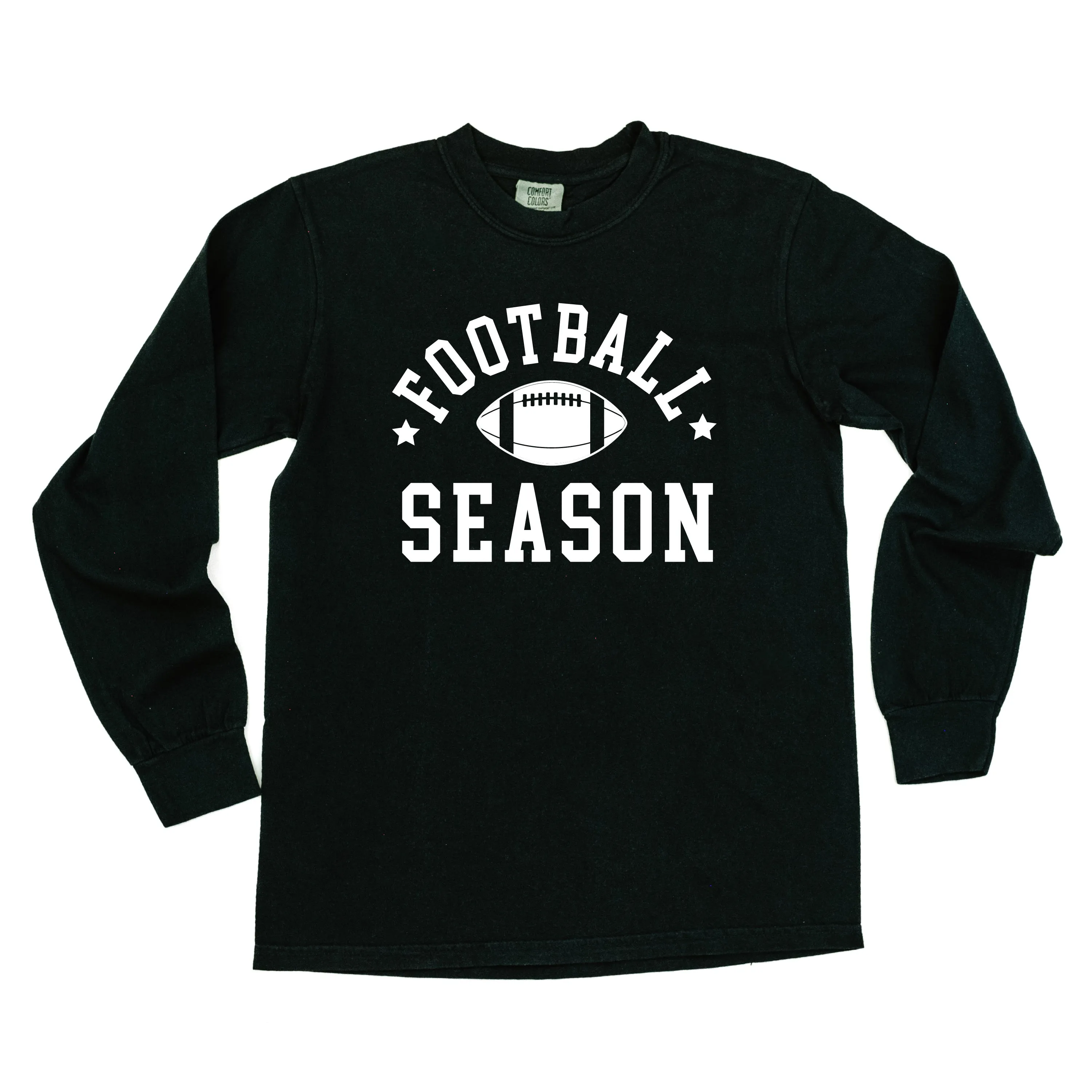 Football Season - LONG SLEEVE COMFORT COLORS TEE