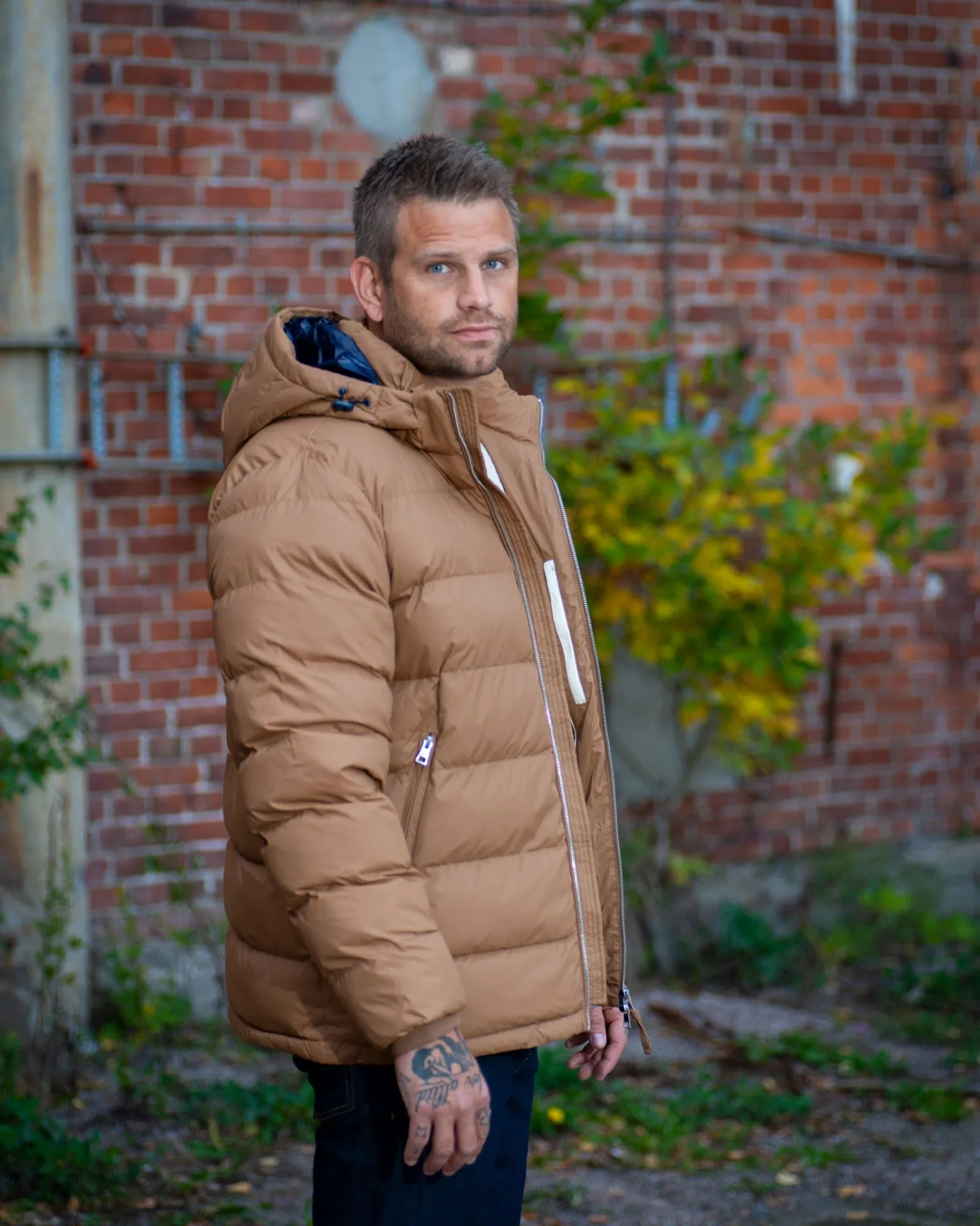 GANT - Active Cloud Puffer Jacket - Roasted Walnut