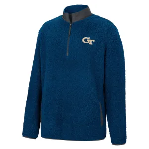 Georgia Tech Yellow Jackets 1/4 Zip Sherpa Jacket