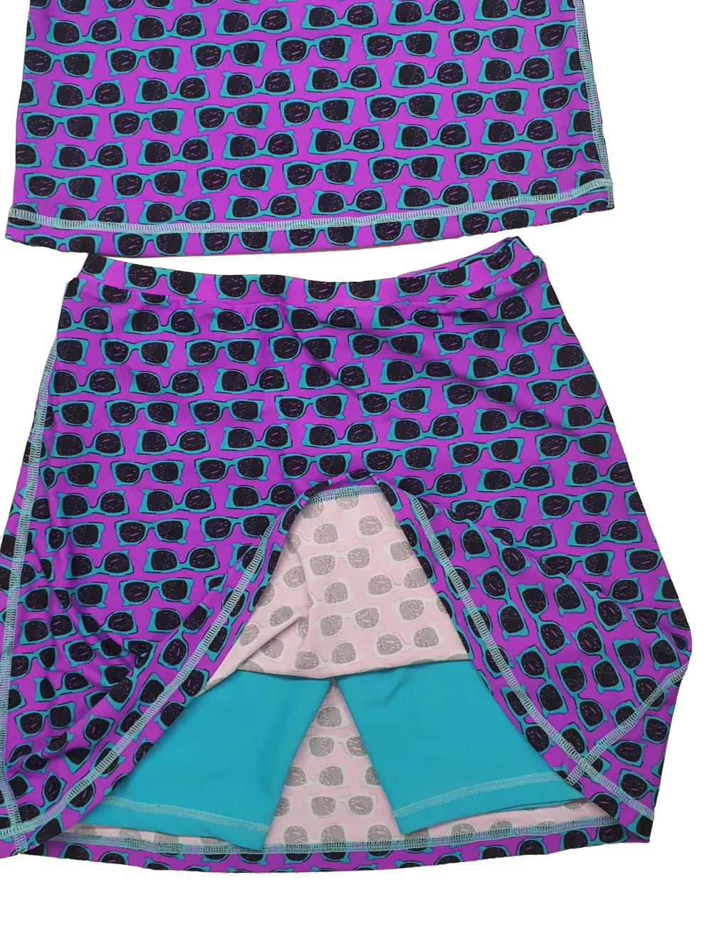 Girls & Preteen Rashguard Set (with attached shorts)