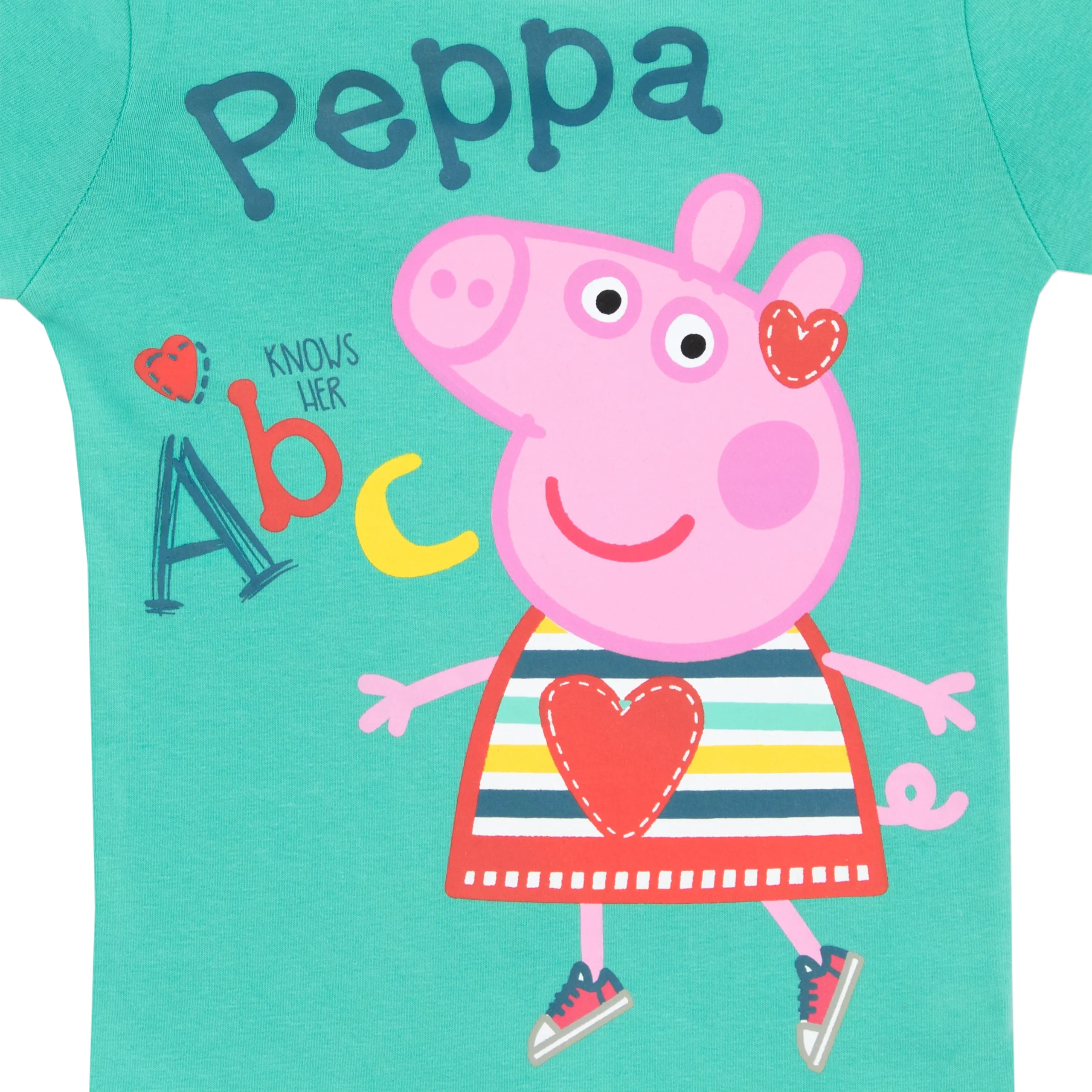 Girls Peppa Pig Pajama Set