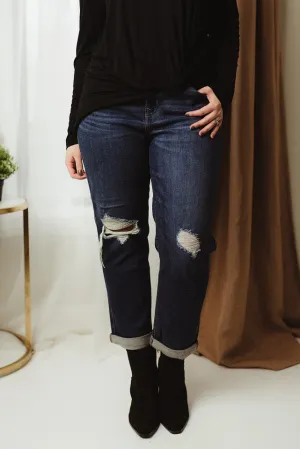 High Rise Boyfriend Jeans