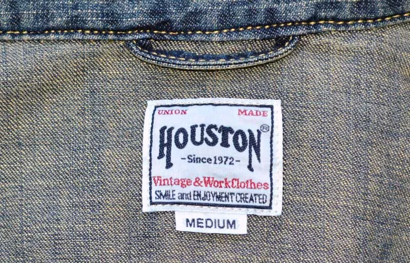 HOUSTON "40511" USA COTTON DENIM WORK SHIRT