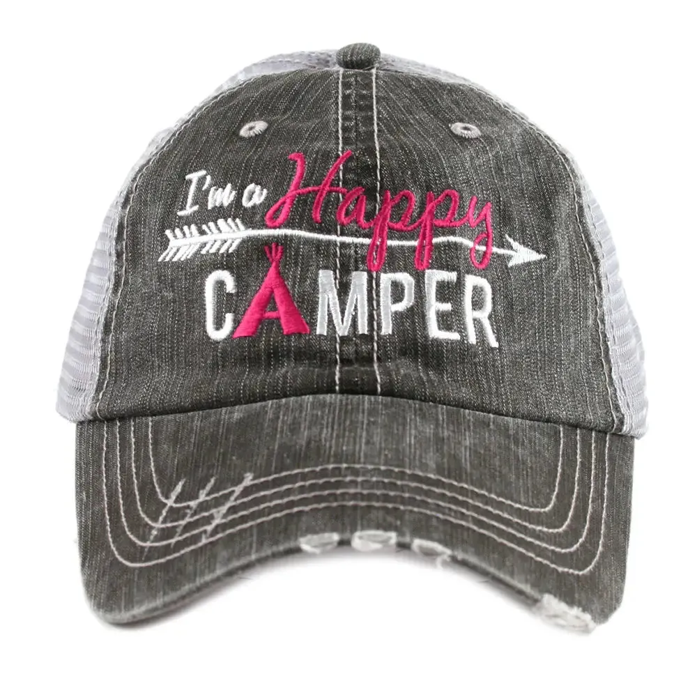 I'm a Happy Camper Wholesale Trucker Hats