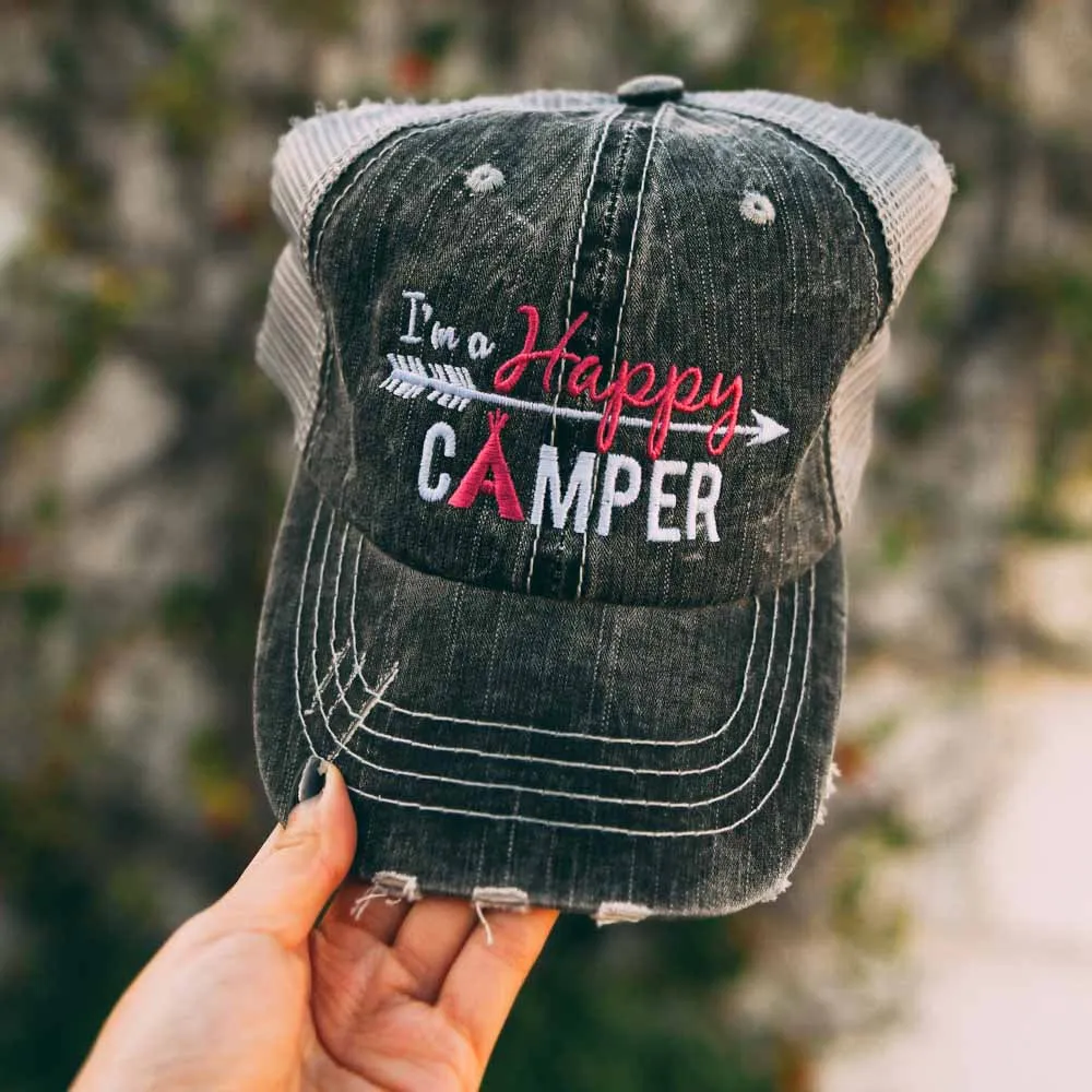 I'm a Happy Camper Wholesale Trucker Hats