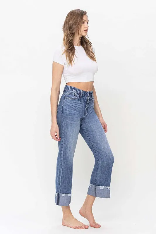 Jodie Rigid 90's "Dad" Jean (Vervet)