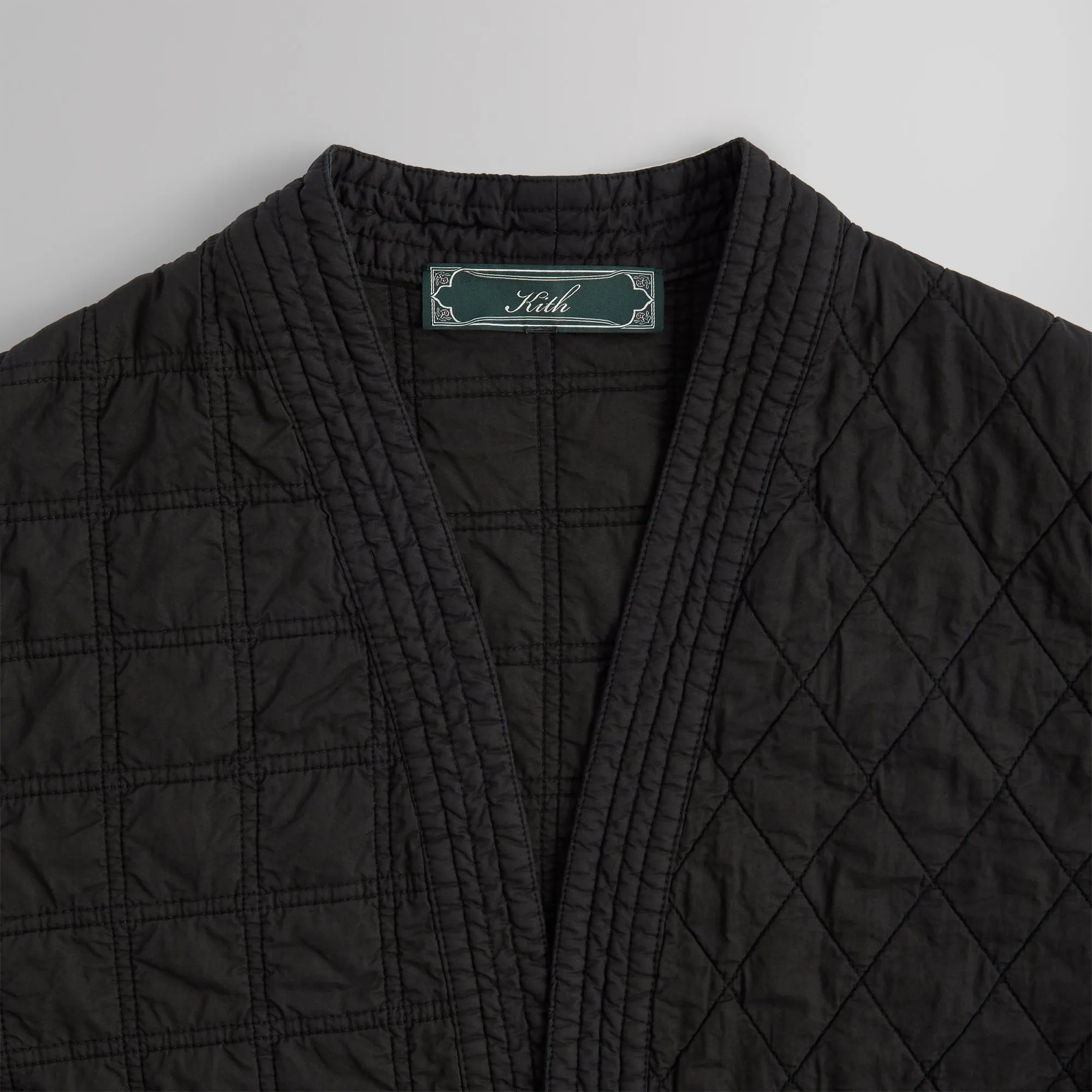 Kith Abbott Quilted Gi Jacket - Black