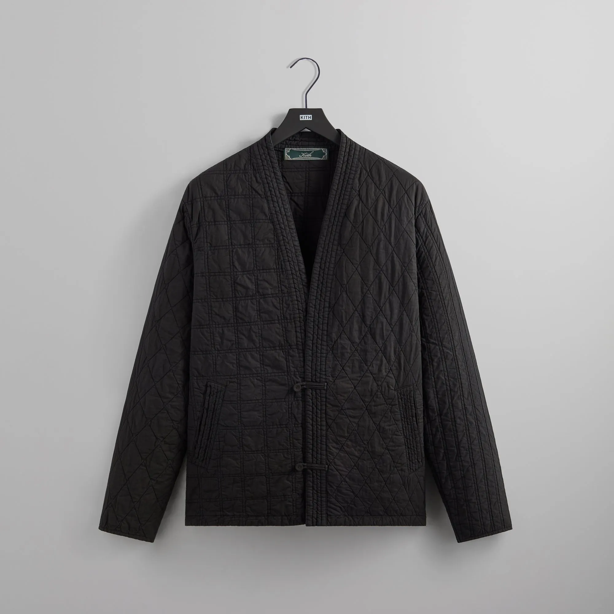 Kith Abbott Quilted Gi Jacket - Black