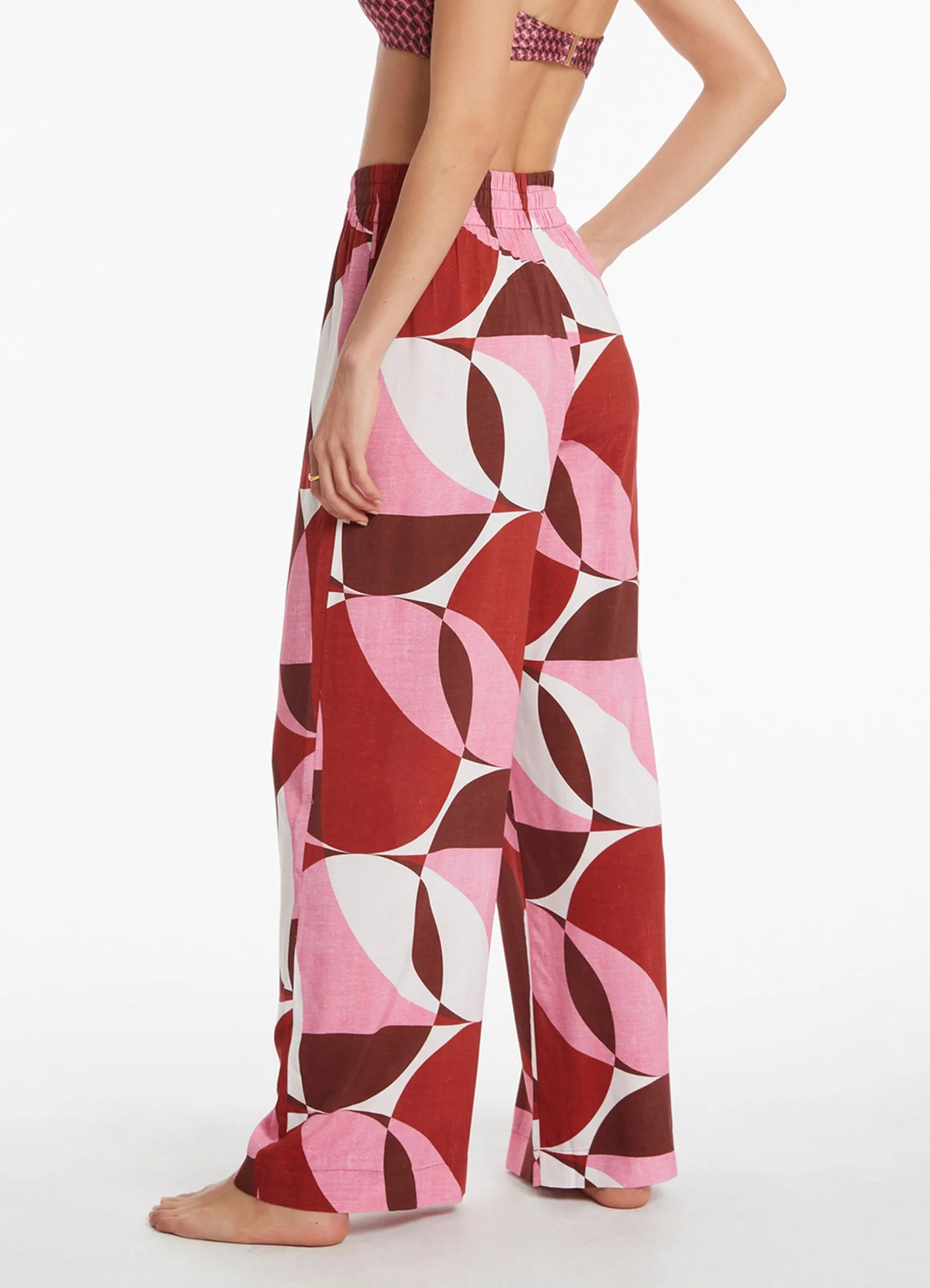 Lalita Wide Leg Pant - Orchid