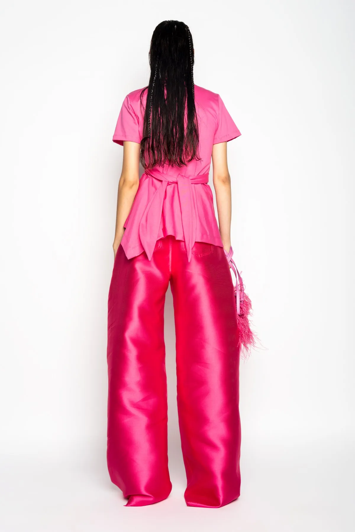 PINK BOYFRIEND TROUSERS