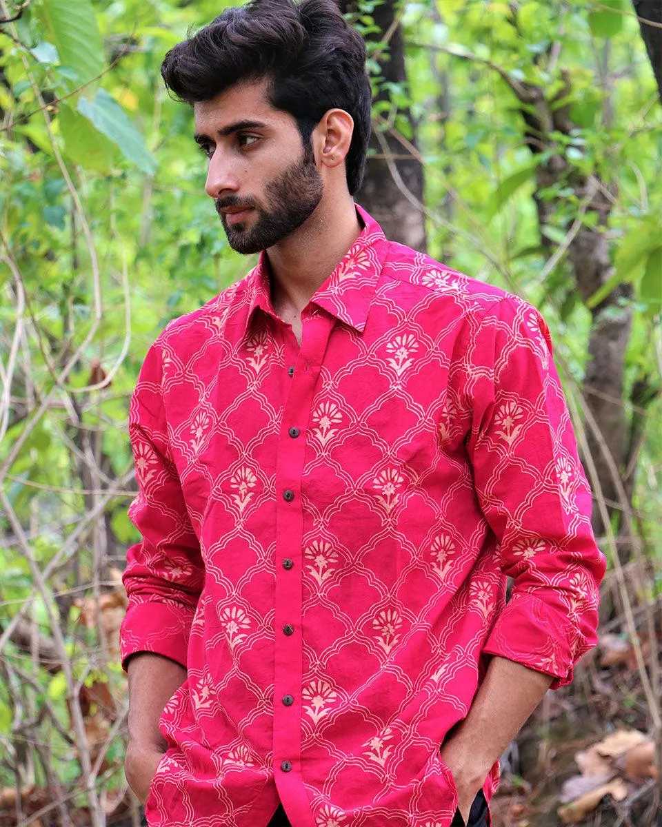 Rani Block Printed Cotton Shirt