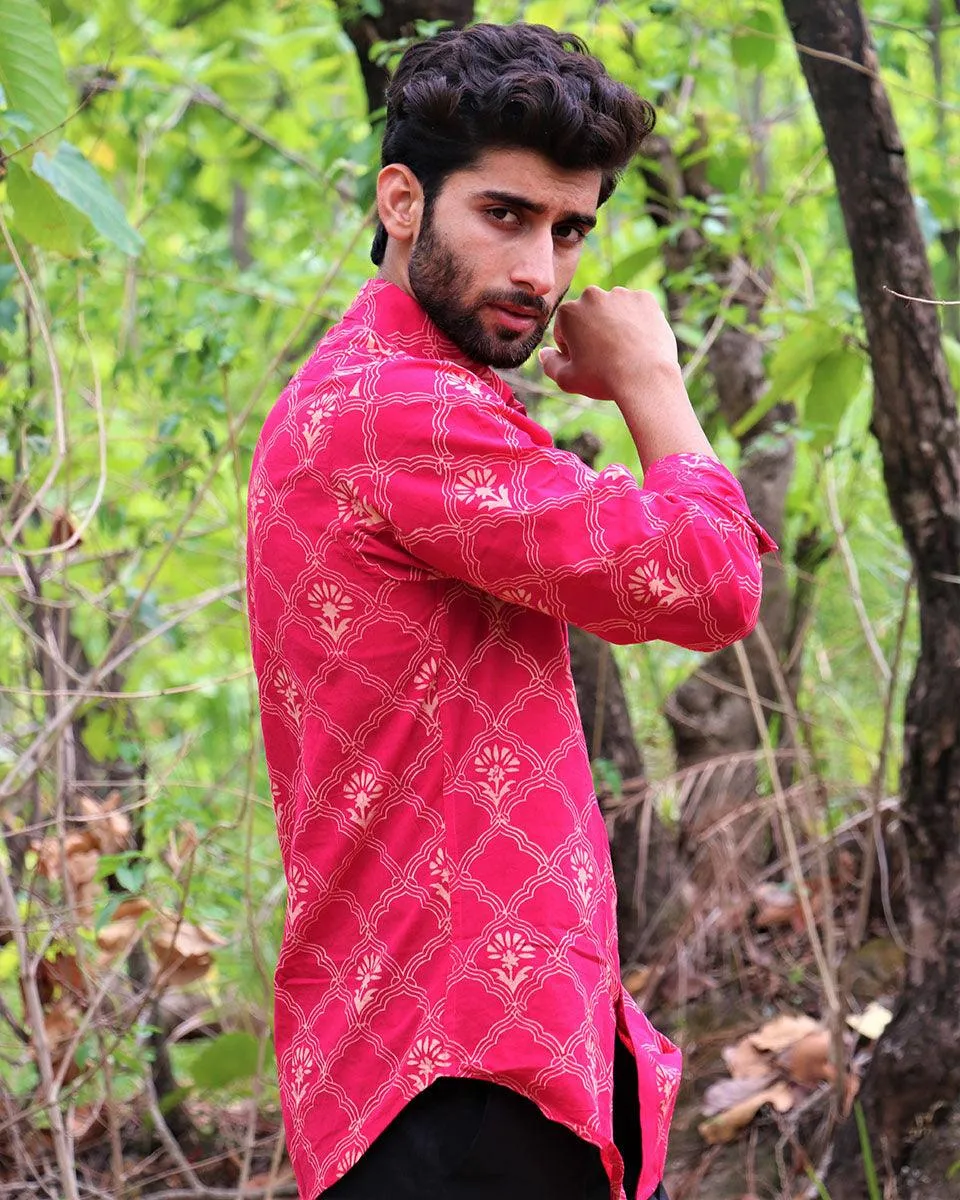 Rani Block Printed Cotton Shirt