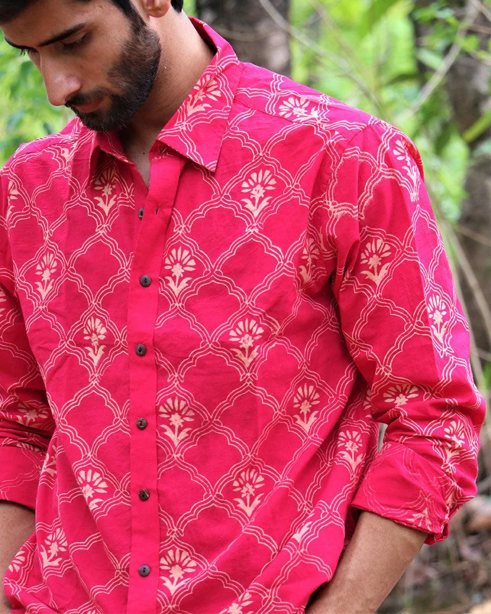 Rani Block Printed Cotton Shirt