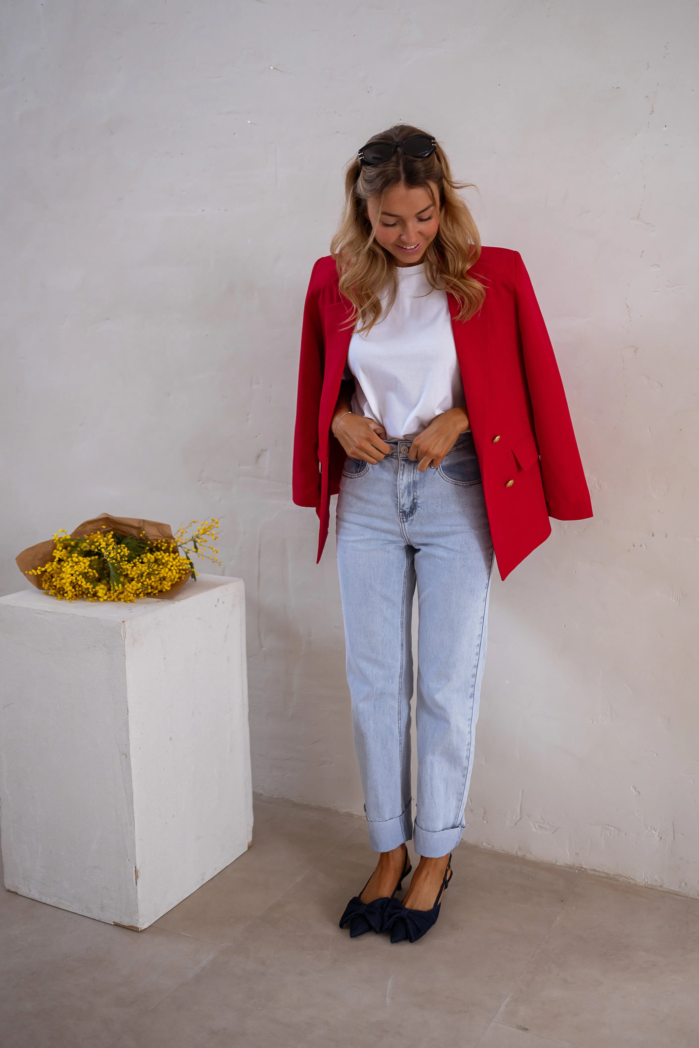 Red Maon Blazer