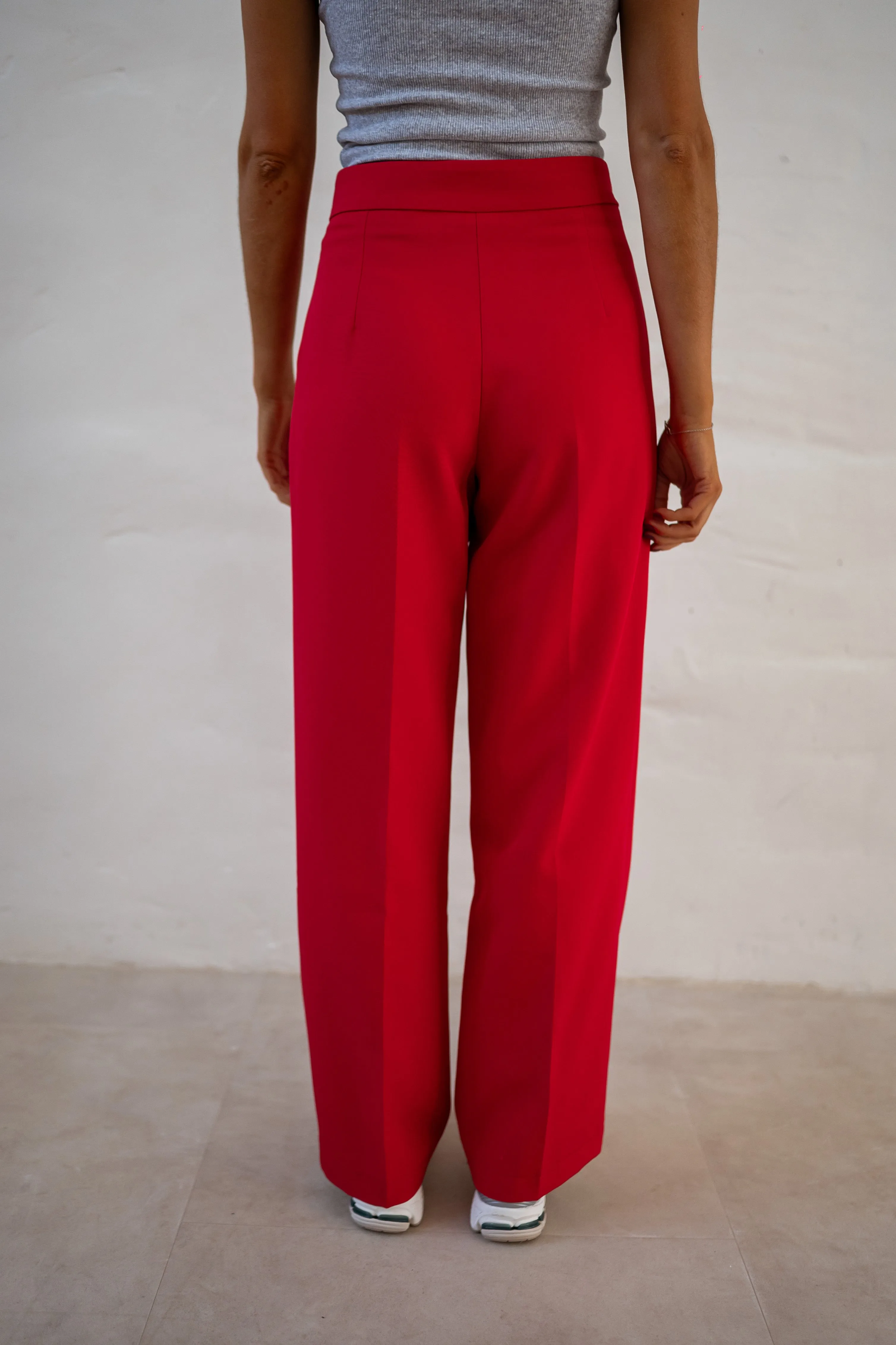 Red Maona Pants