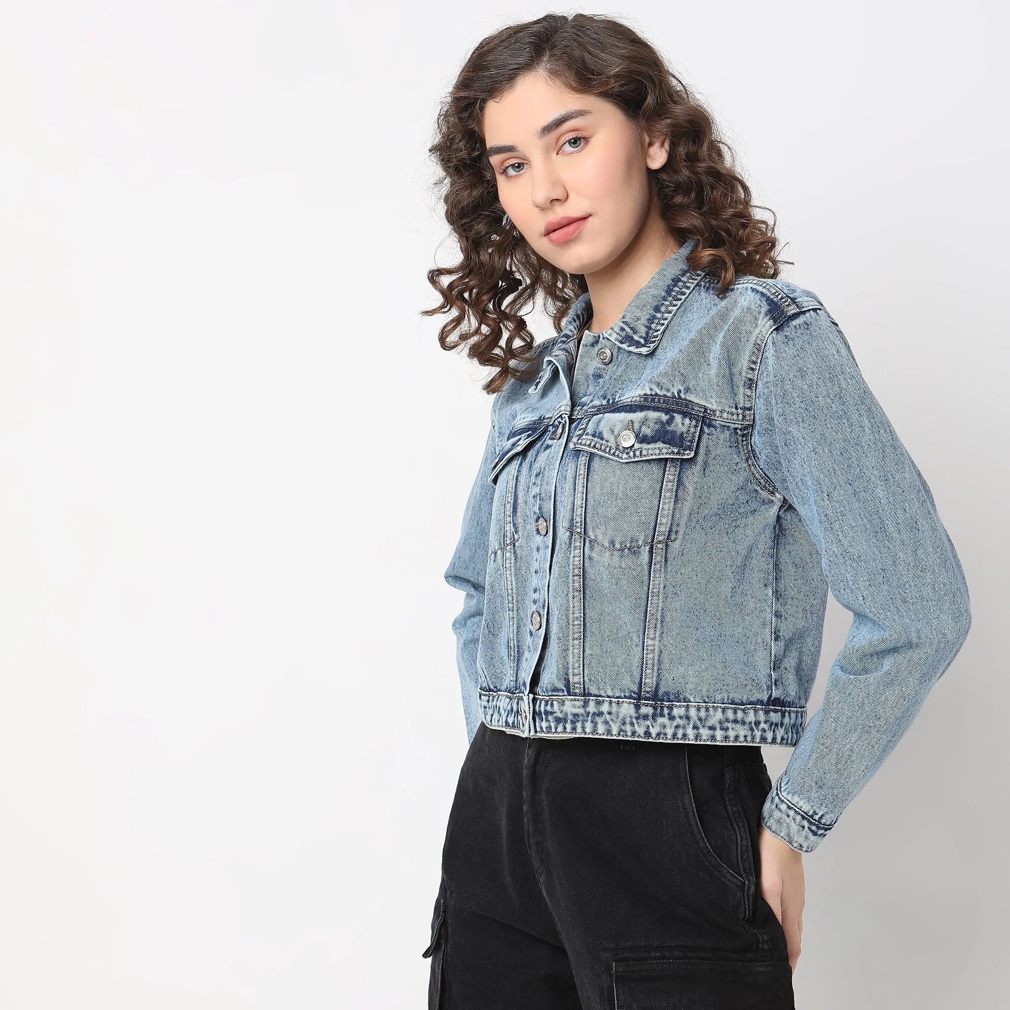 Regular Fit Denim Jacket