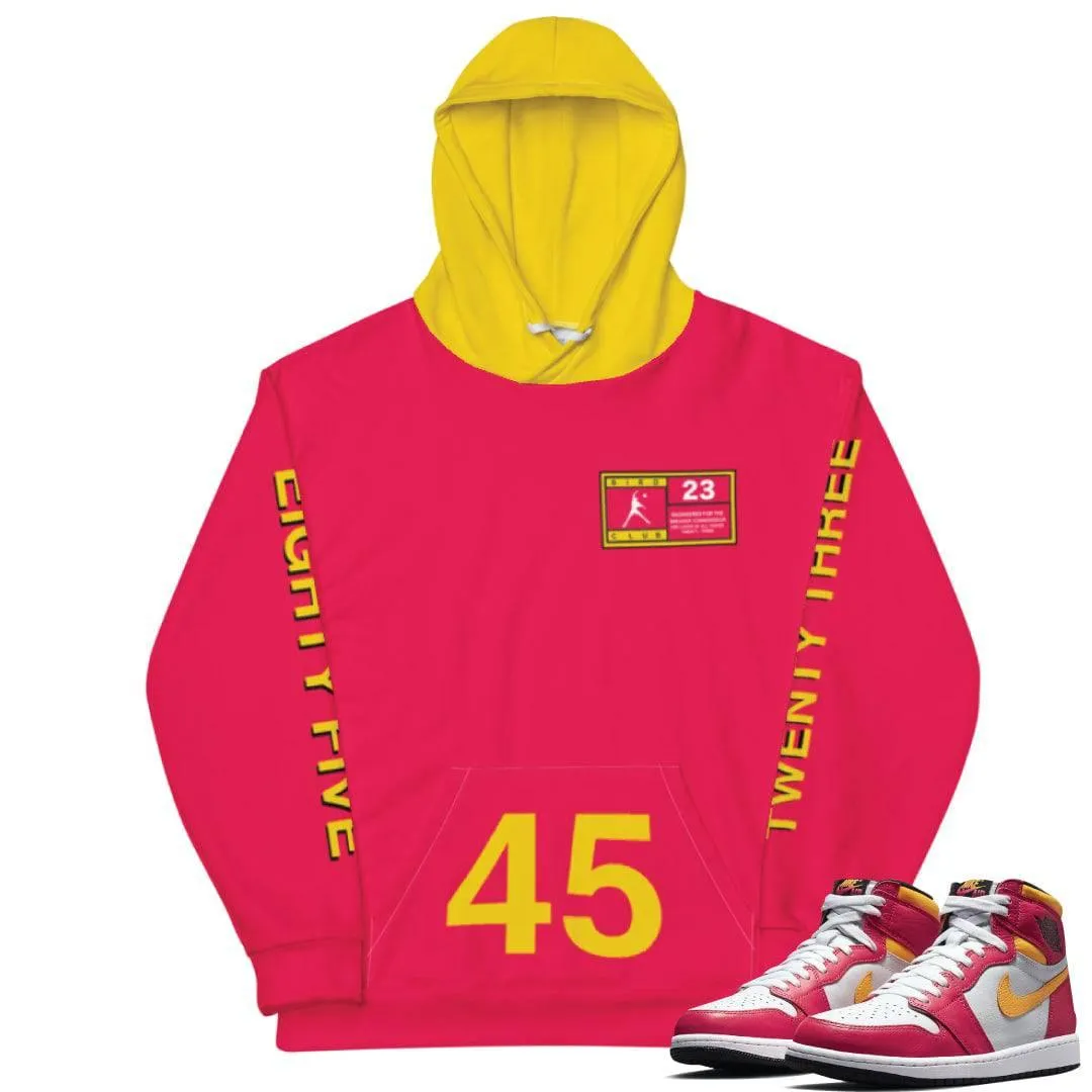 Retro 1 Fusion Red Hoody