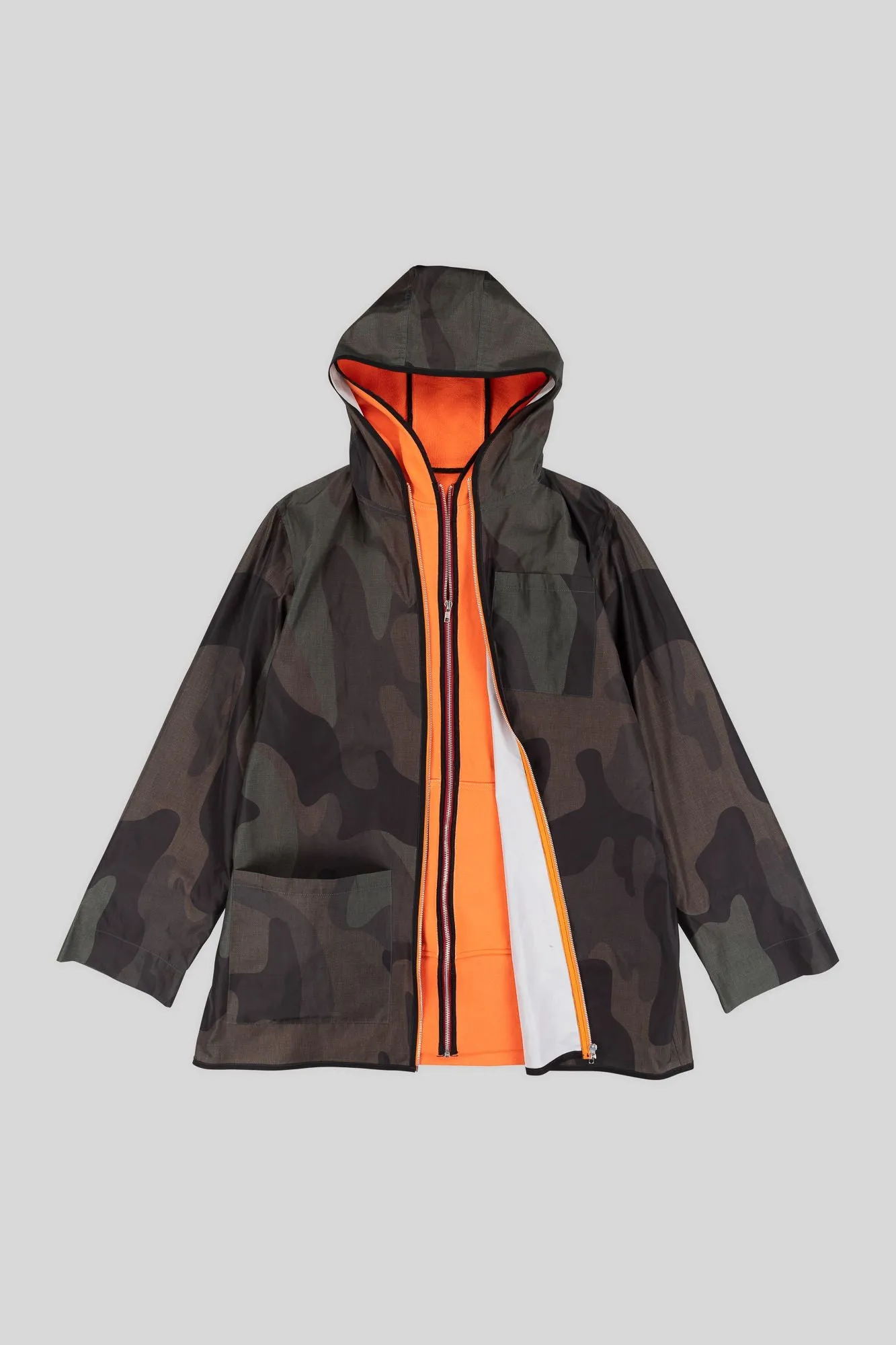 Scary Parka : CAMO / BLACK / WINDCHEATER