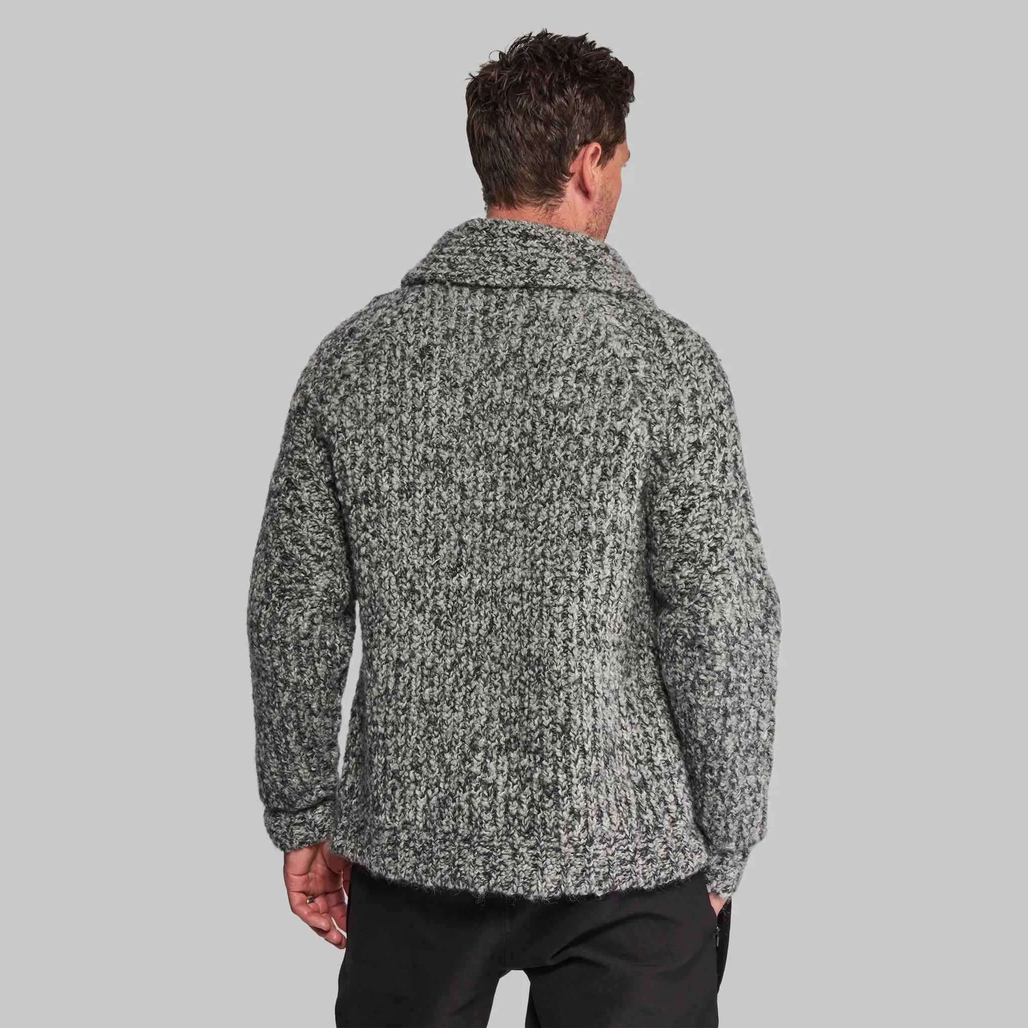 Sub Zero Cardigan. Grey Marl edition