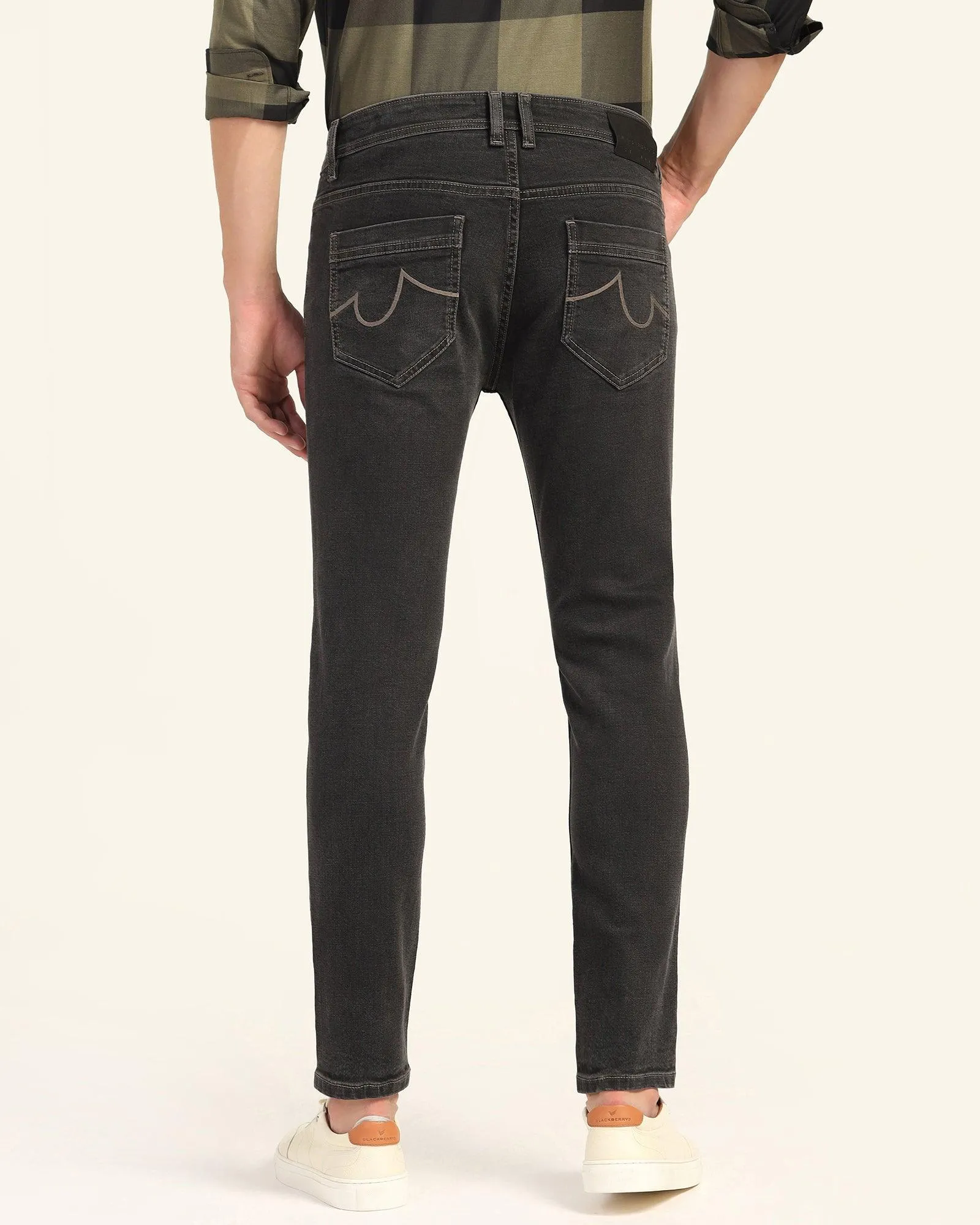 Super Clean Skinny Cropped Fiji Fit Black Jeans - Gagnon