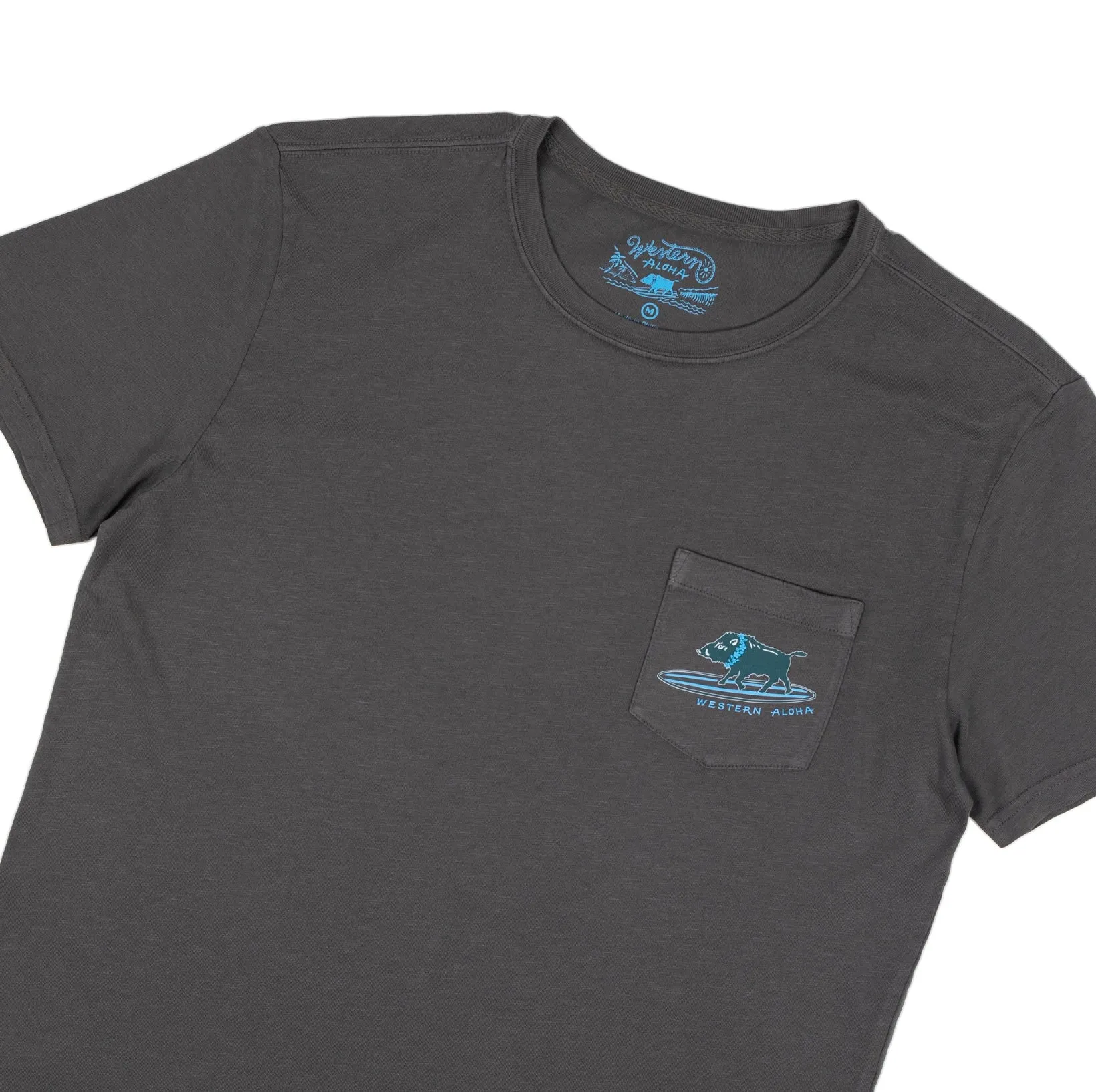 Surfing Boar Pocket Tee