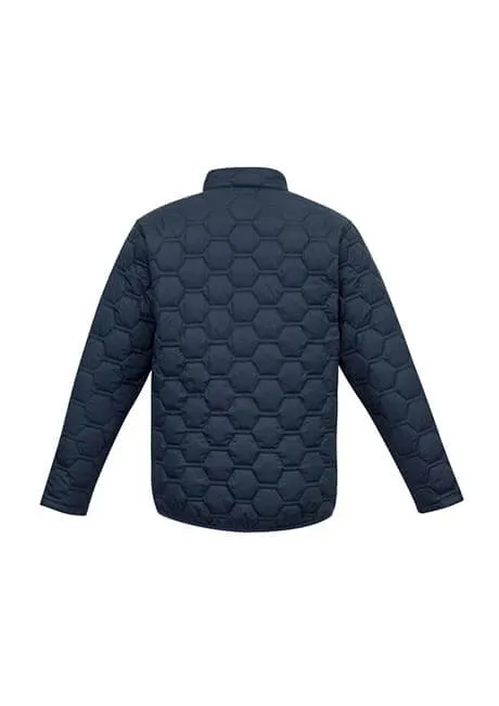 Syzmik Unisex Hexagonal Puffer Jacket (ZJ420)-Clearance