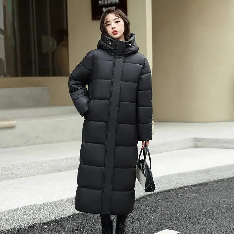 Warm Side Slit Cotton Padded Jacket