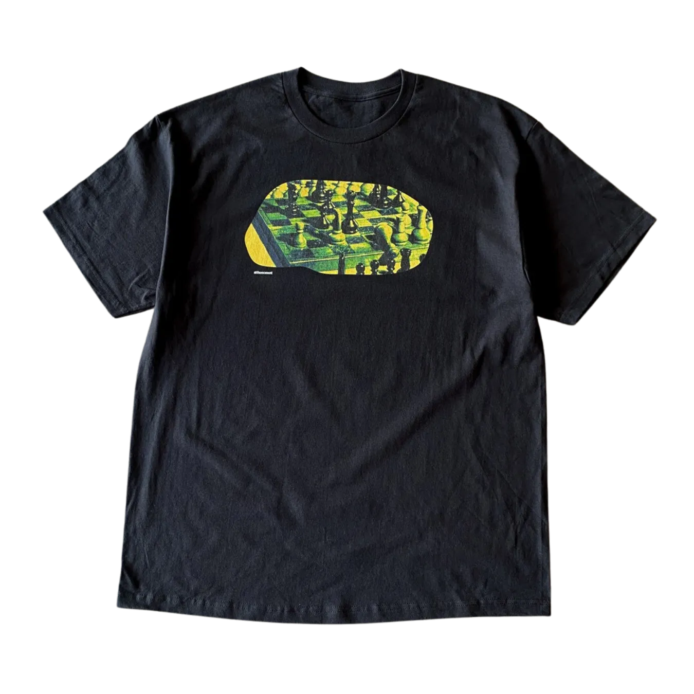 Yellow Chess Blob Tee